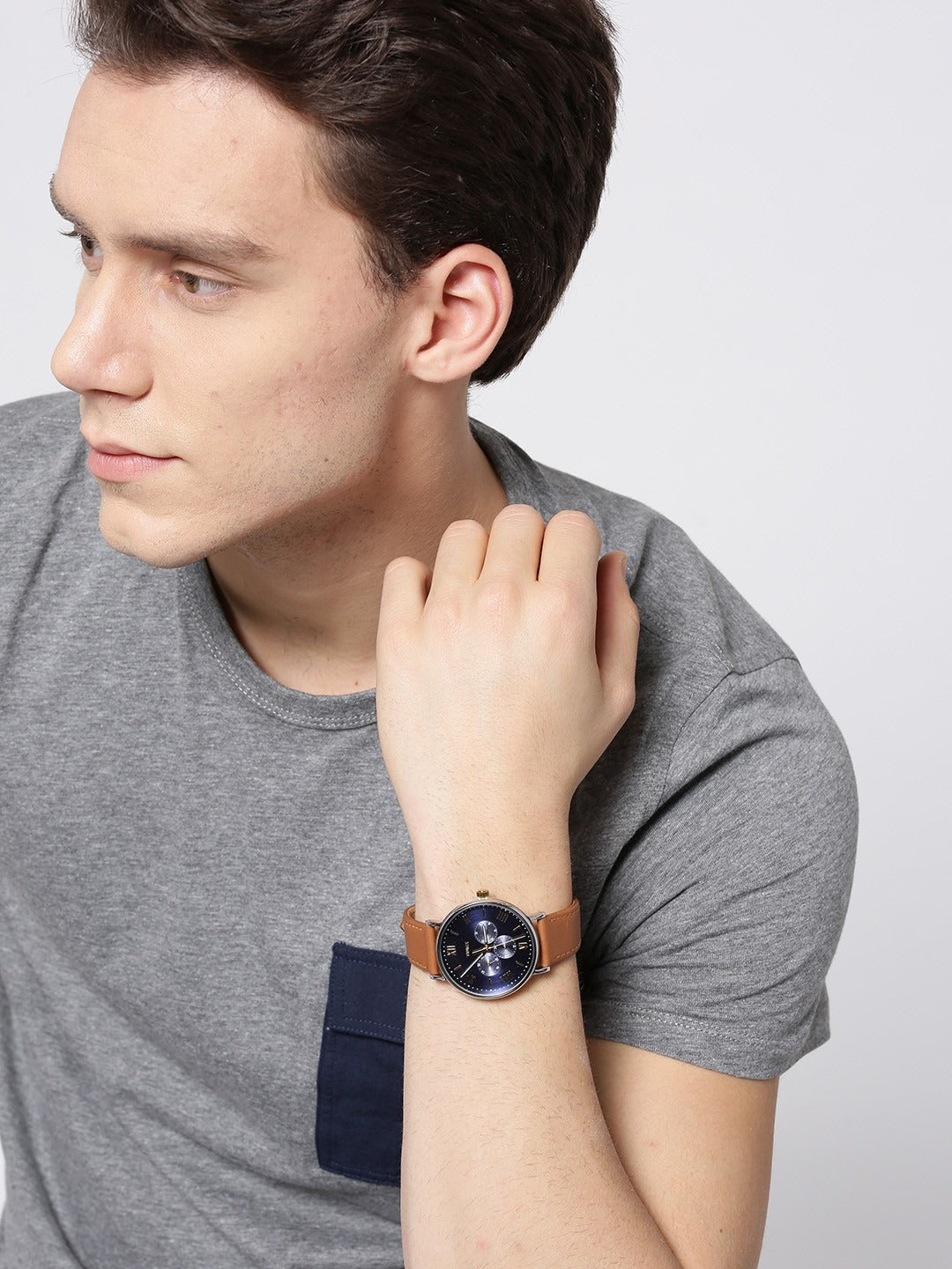 Timex Southview Round 21mm Blue Dial Analog Unisex Watch - TW2R29100UJ Watch Timex