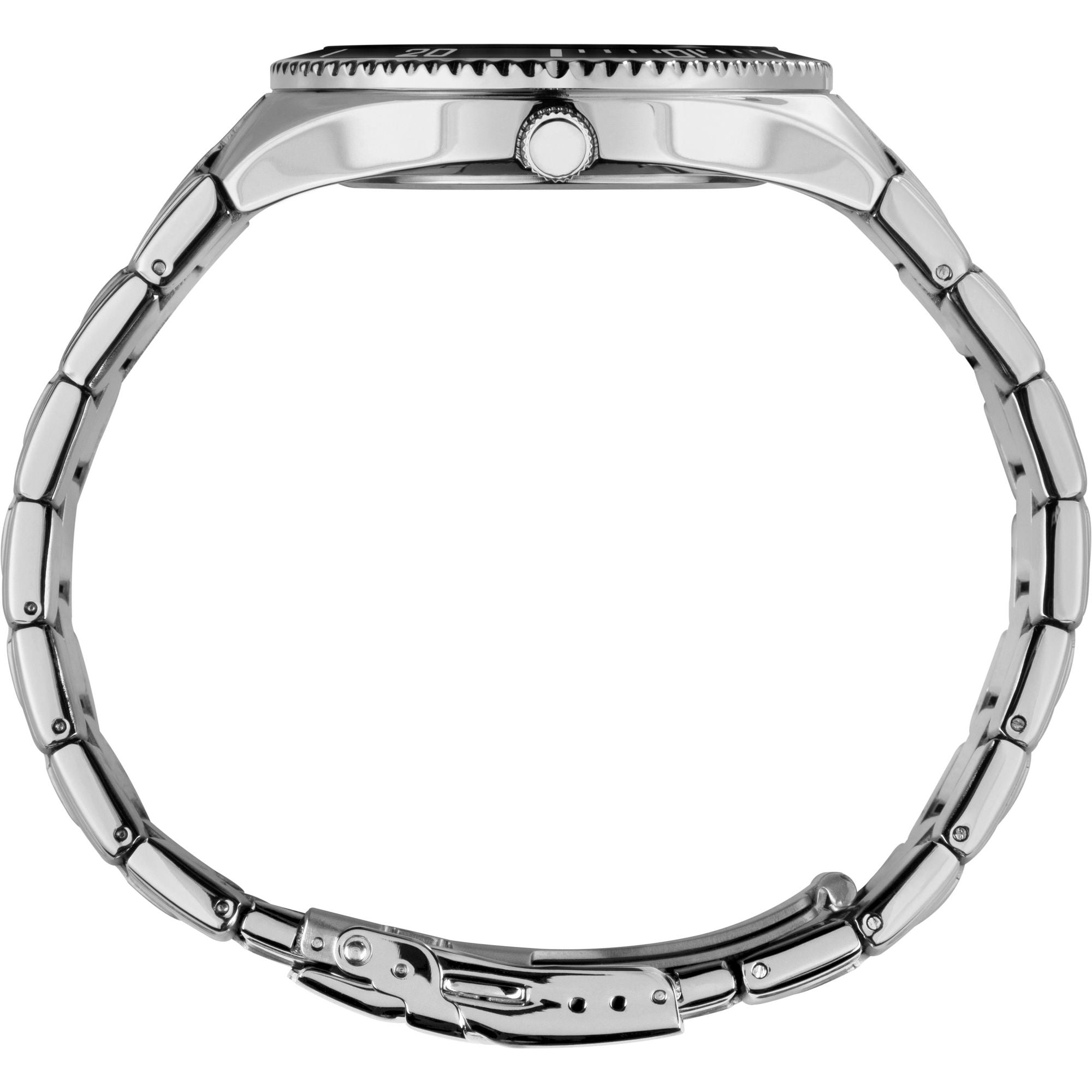 Timex Trend Black Round Quartz Men Watch Watch Timex