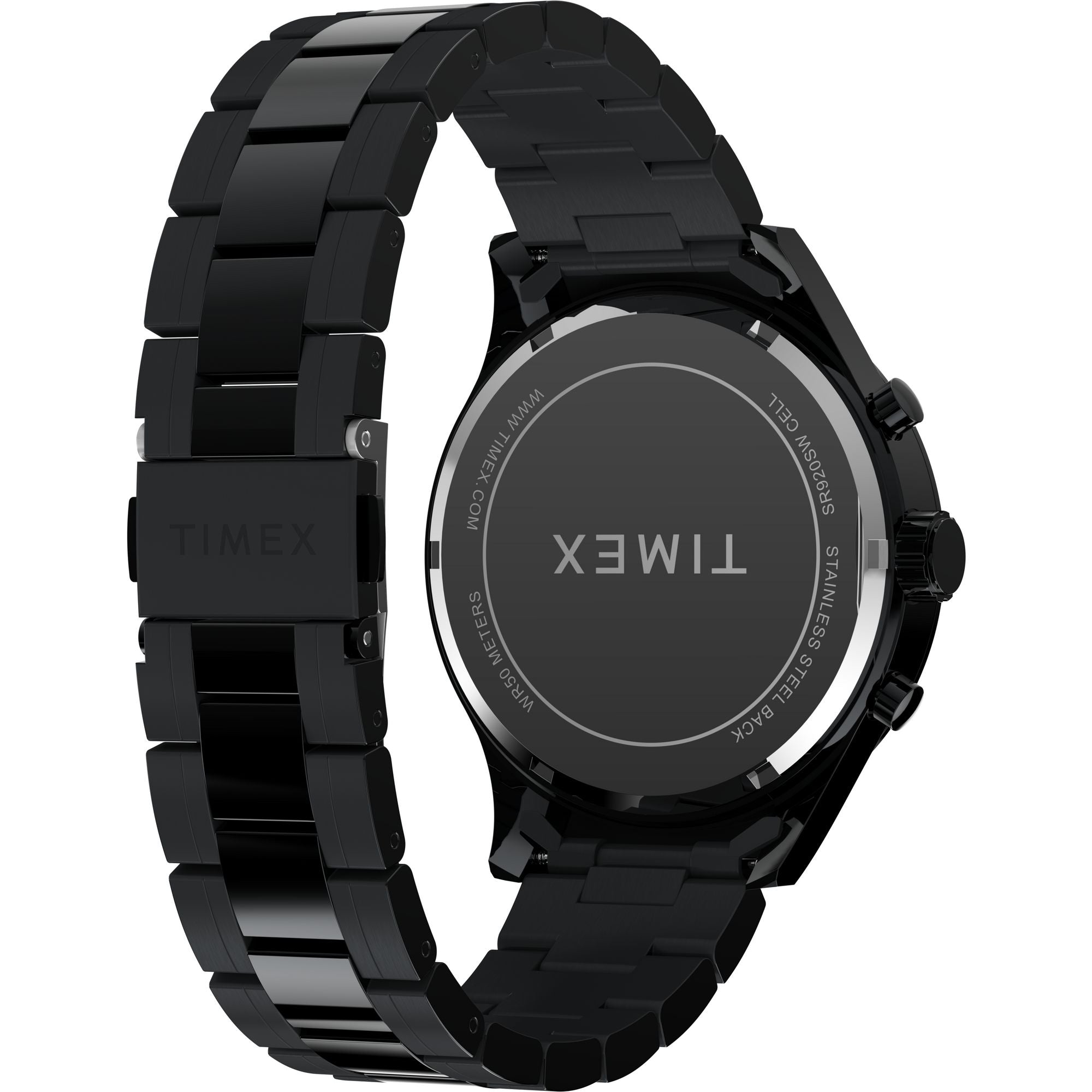 Timex Trend Round 21mm Black Dial Analog Men Watch - TW2Y01600UJ