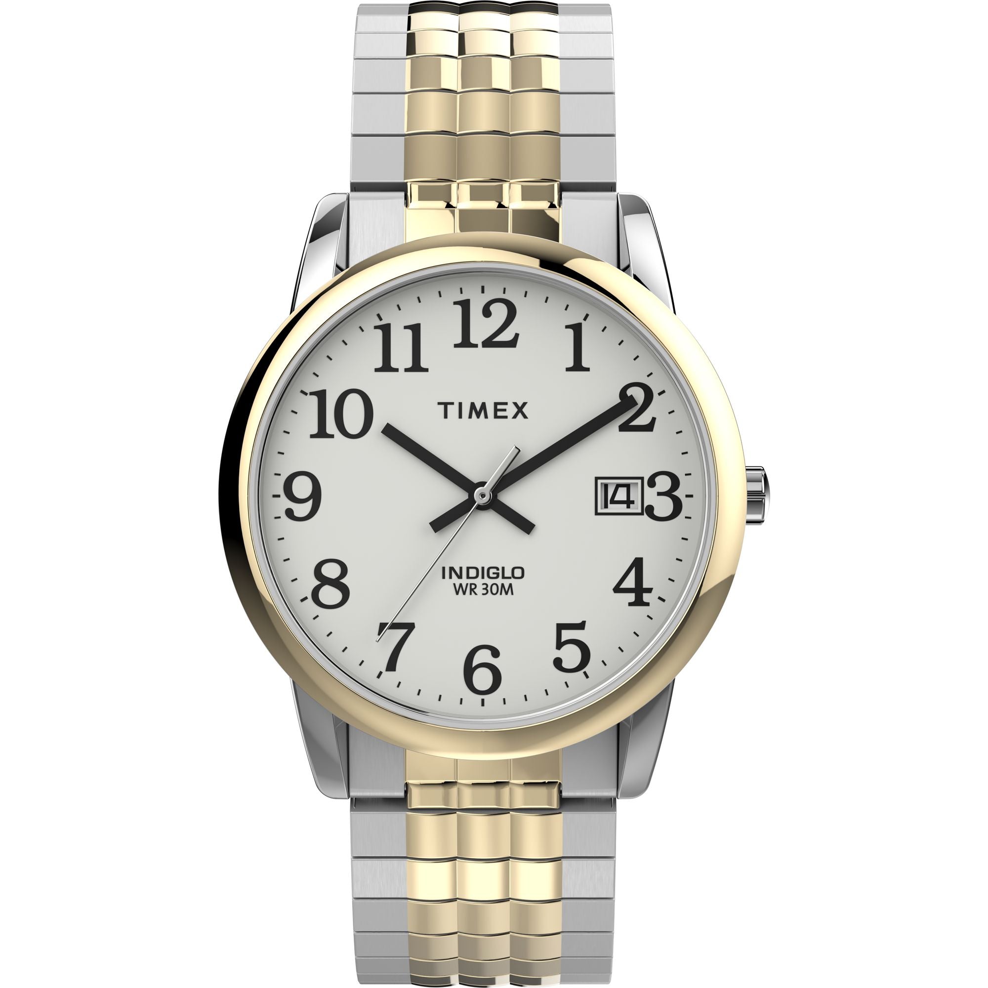 Timex Easy Reader Round 35mm White Dial Analog Men Watch - TW2V05600UJ