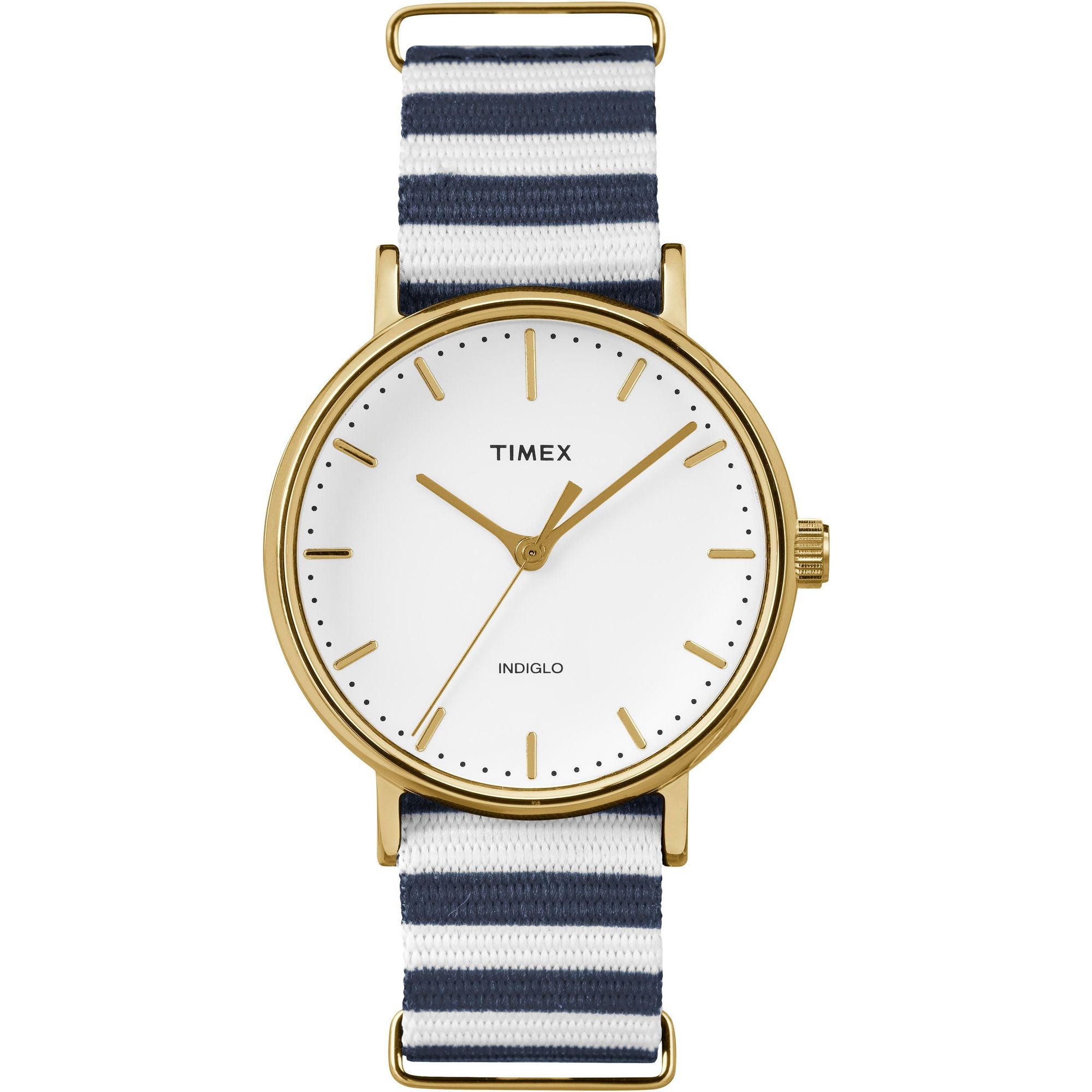 Timex Fairfield Round 37mm White Dial Analog Women Watch - TW2P91900UJ