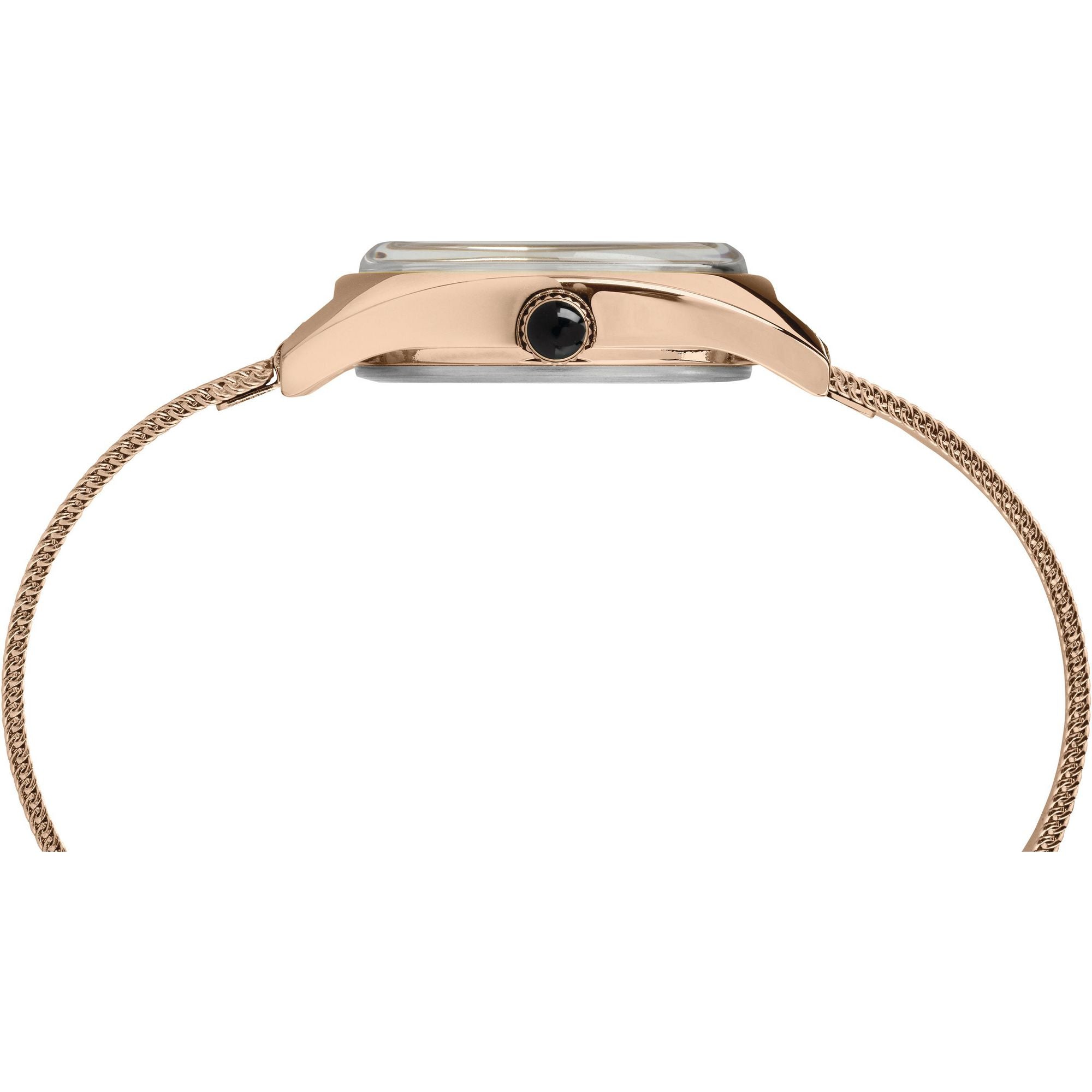 Timex Milano Silver Tonneau Quartz Women Watch