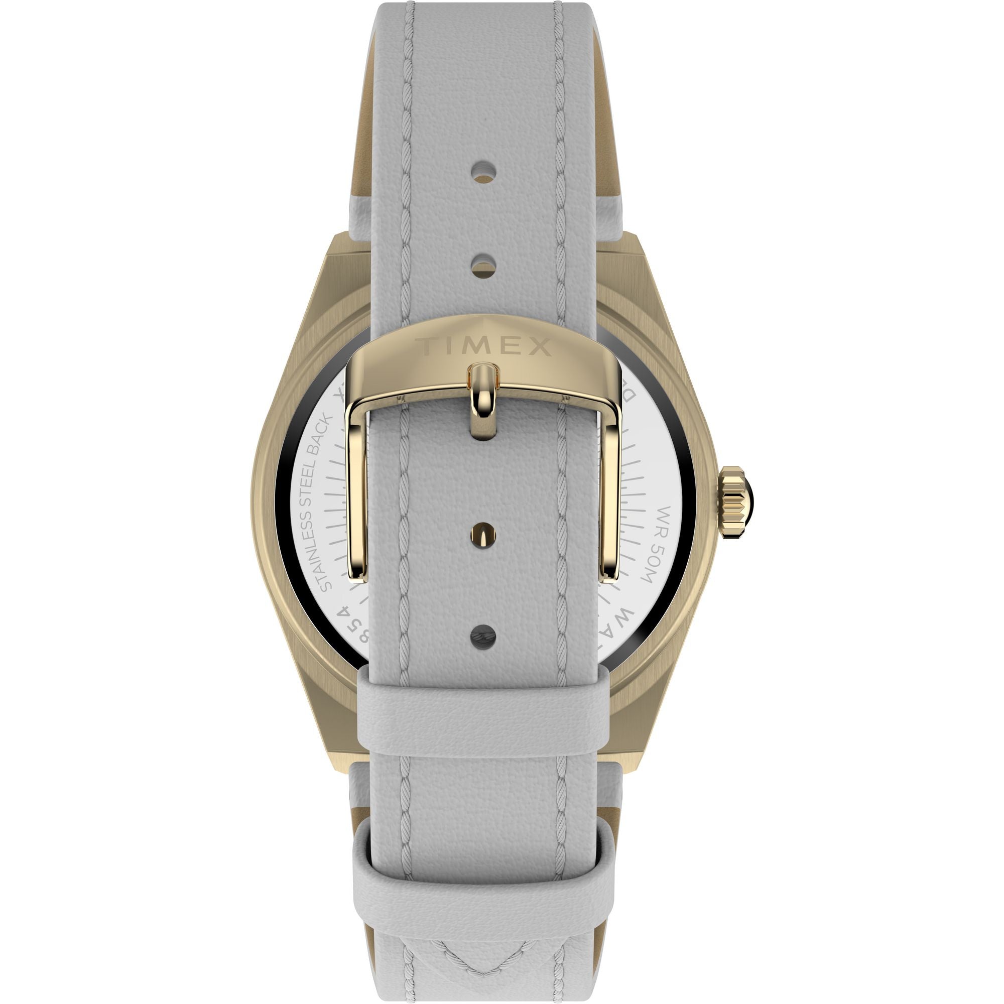 Timex Simone White Round Quartz Women Watch