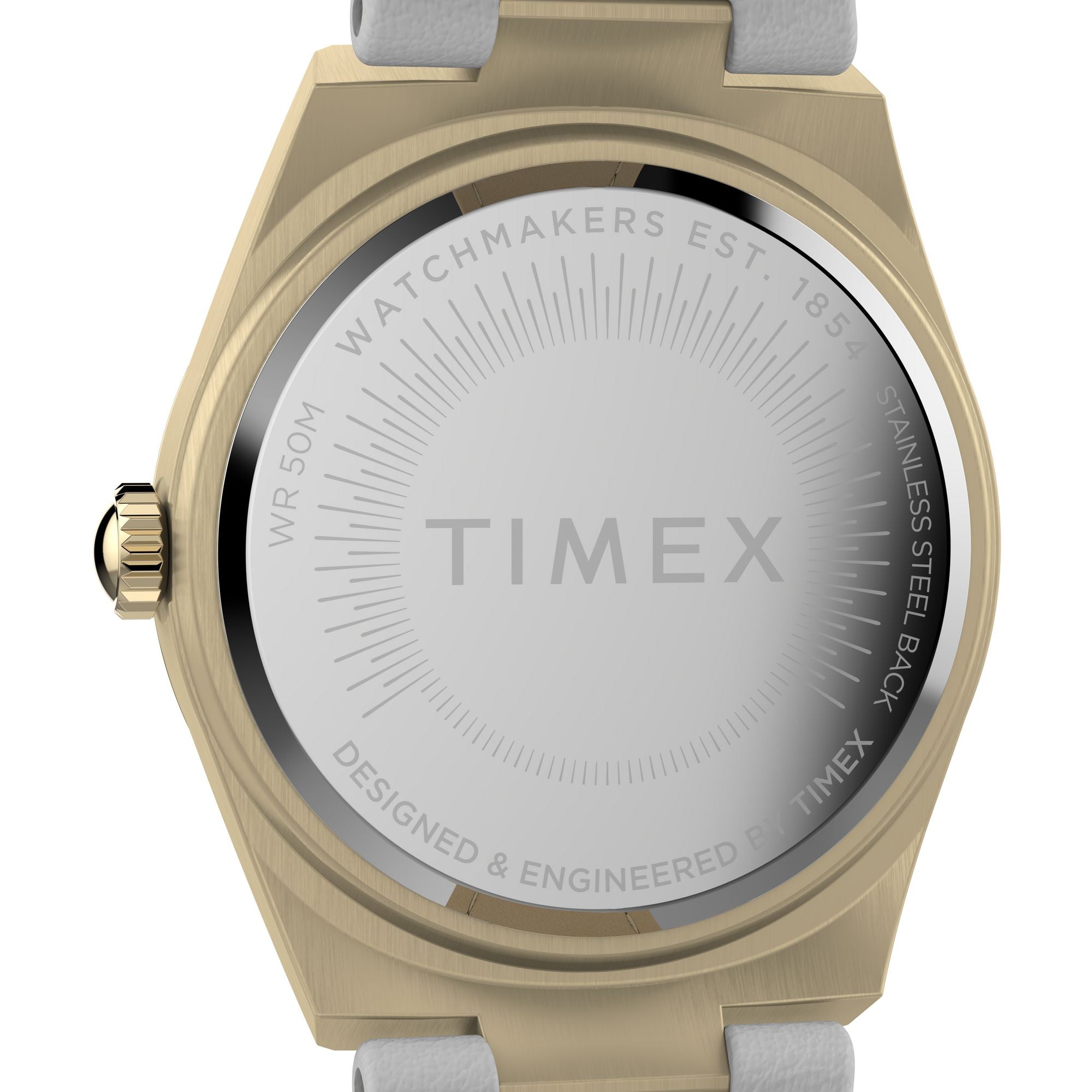 Timex Simone White Round Quartz Women Watch Watch Timex