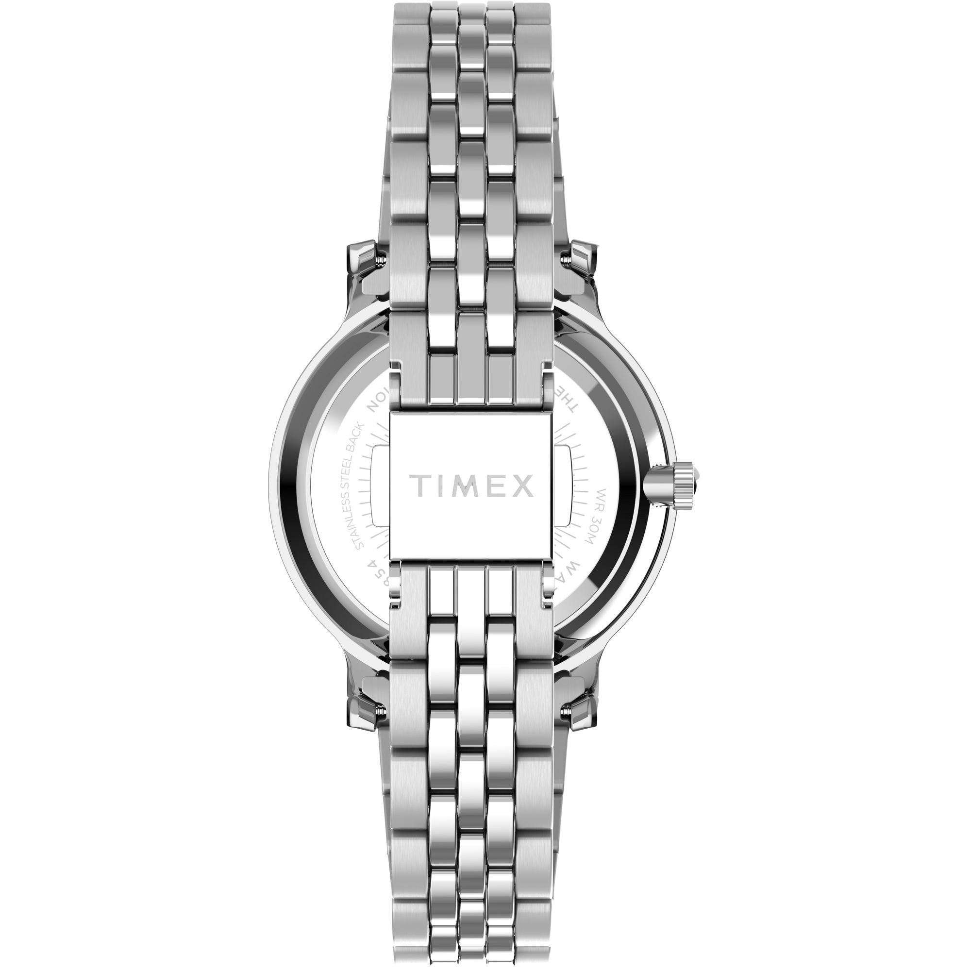 Timex Transcend Pink Round Quartz Women Watch