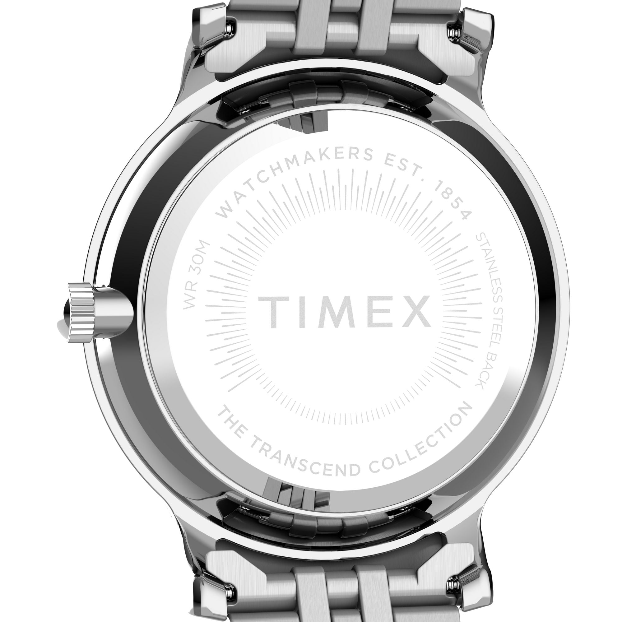 Timex Transcend Pink Round Quartz Women Watch