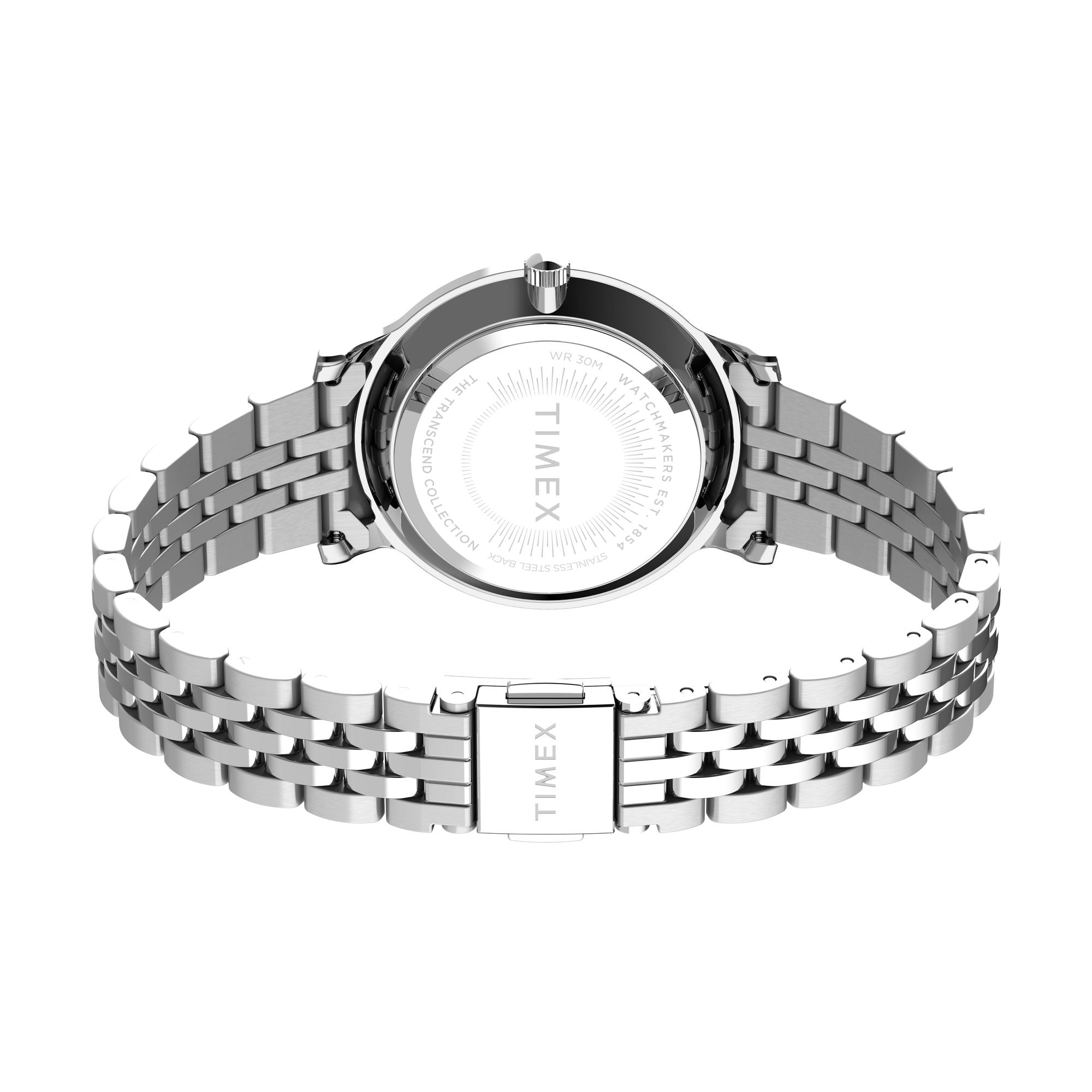 Timex Transcend Pink Round Quartz Women Watch