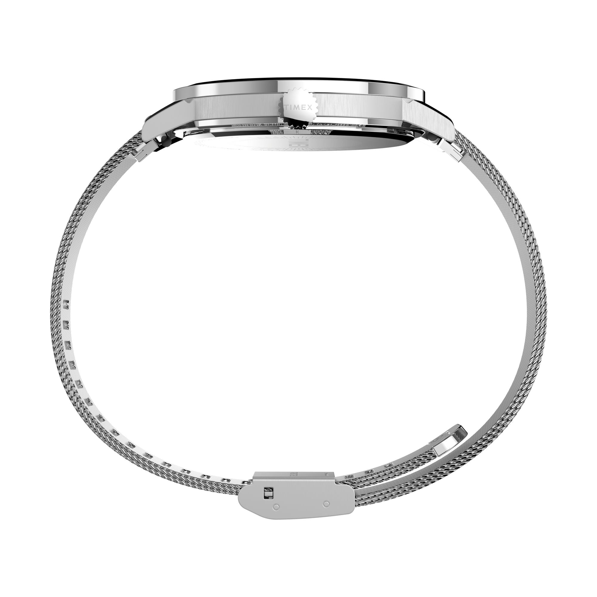 Timex Midtown Silver Round Quartz Women Watch