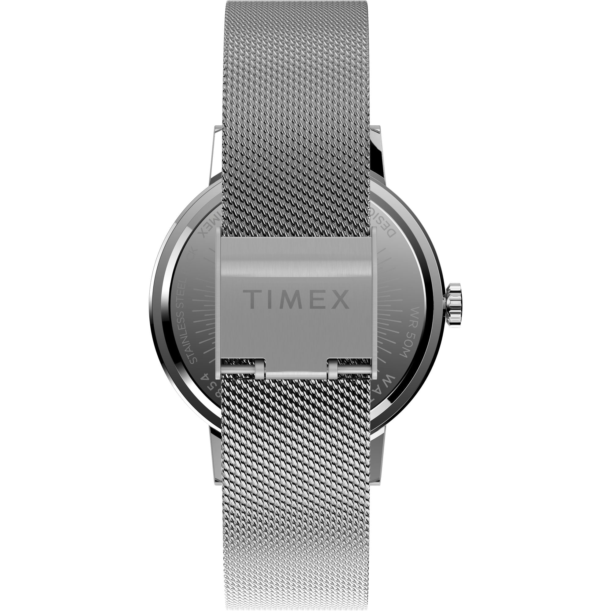Timex Midtown Silver Round Quartz Women Watch