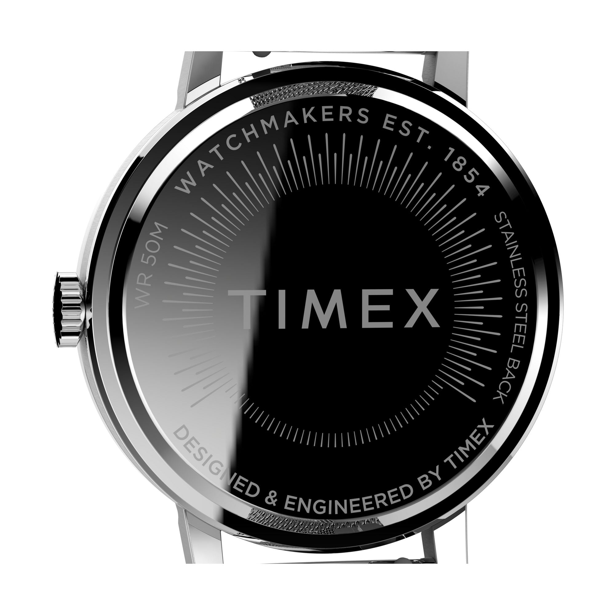 Timex Midtown Silver Round Quartz Women Watch