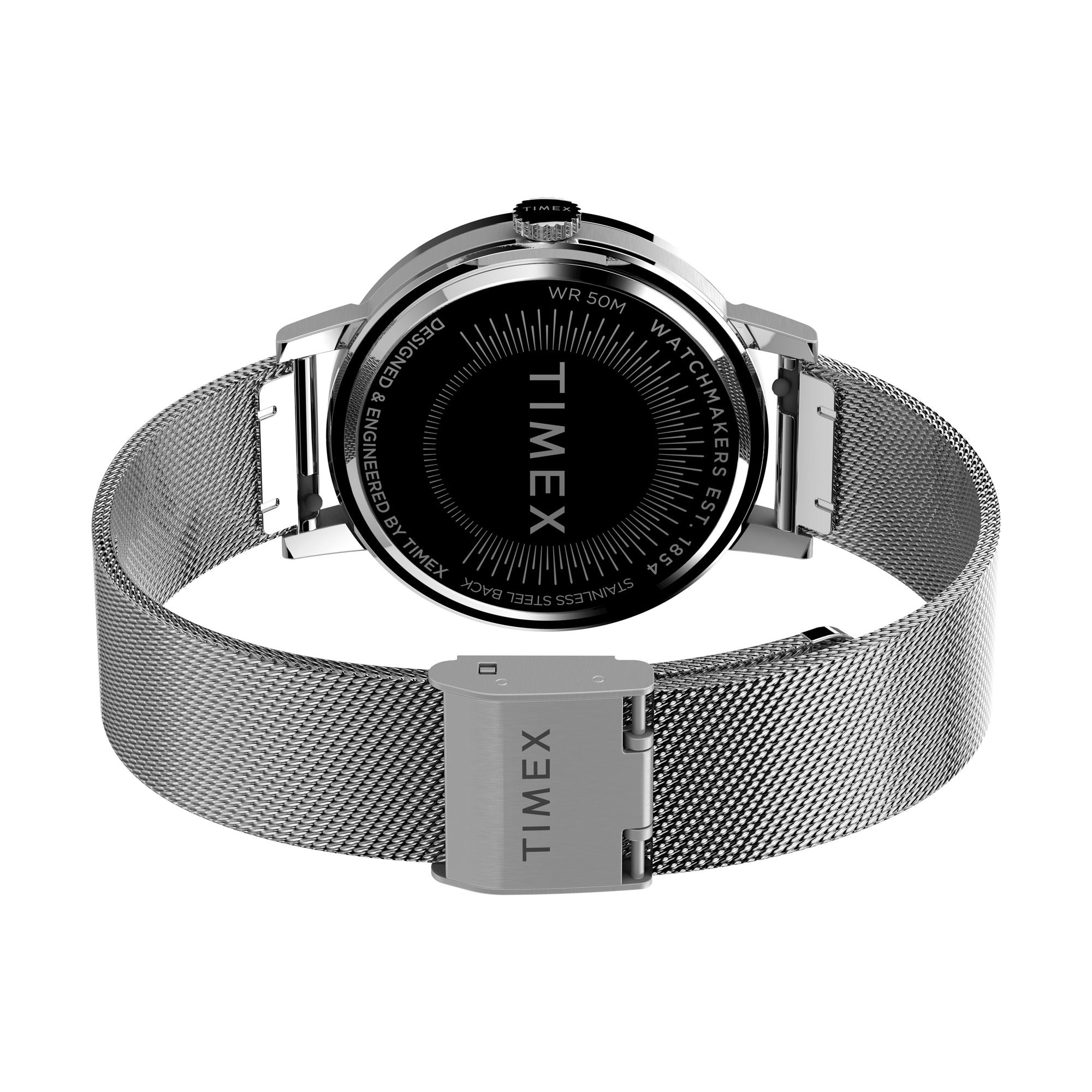 Timex Midtown Silver Round Quartz Women Watch