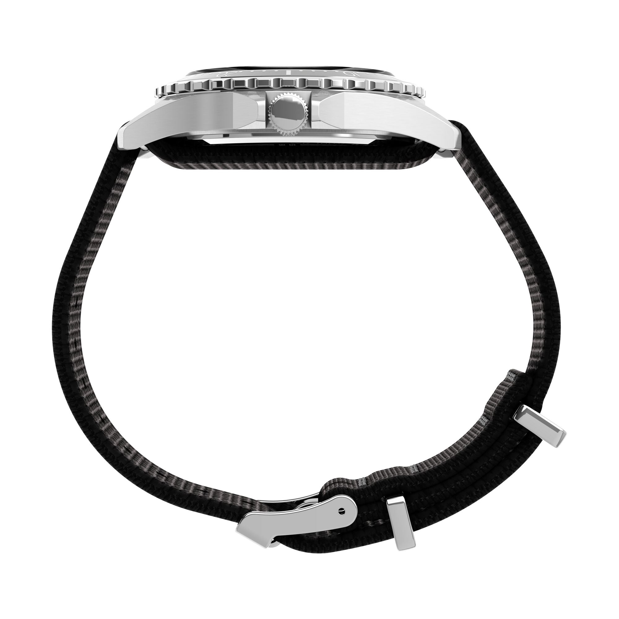 Timex Navi Black Round Quartz Men Watch