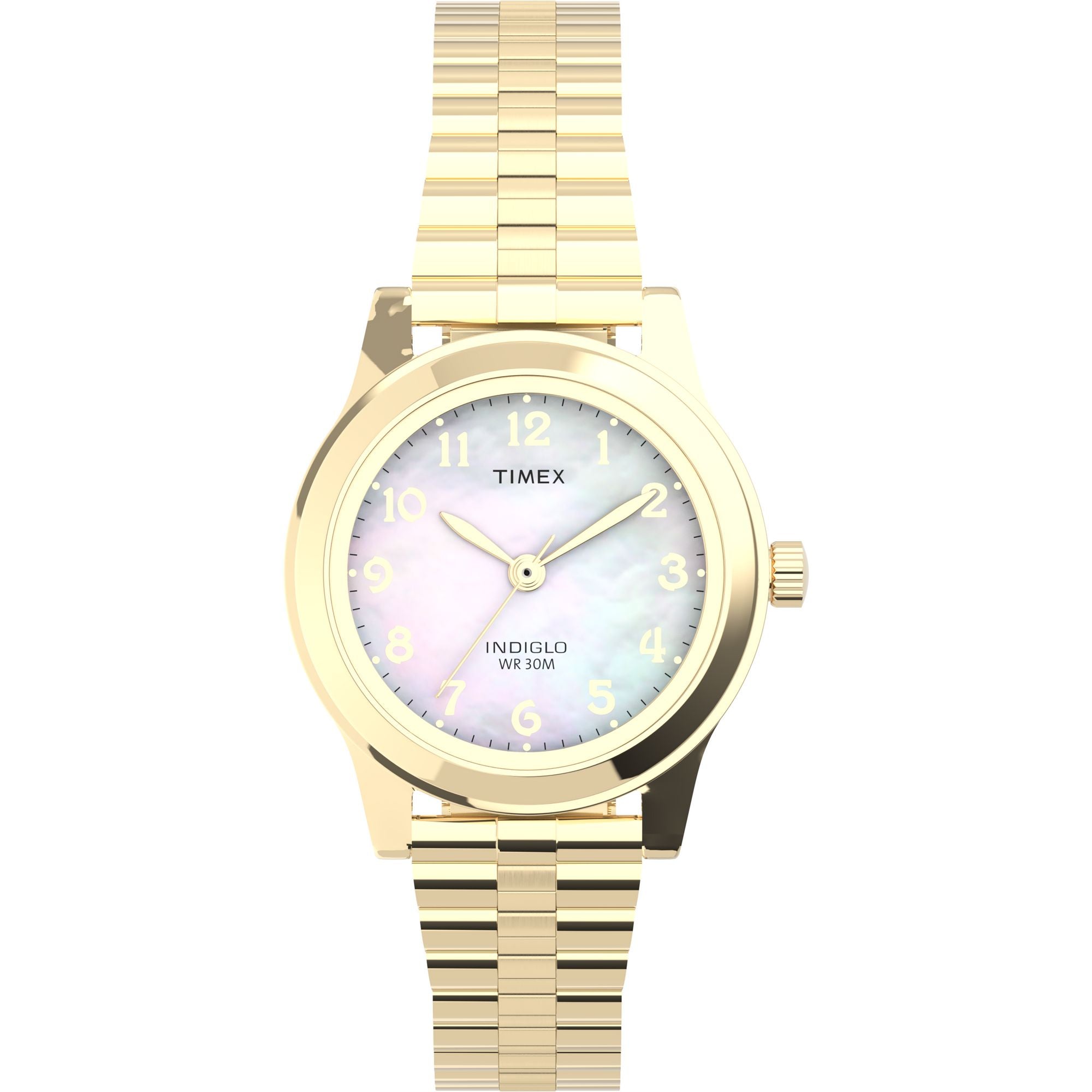 Timex Essex Ave White Round Quartz Women Watch