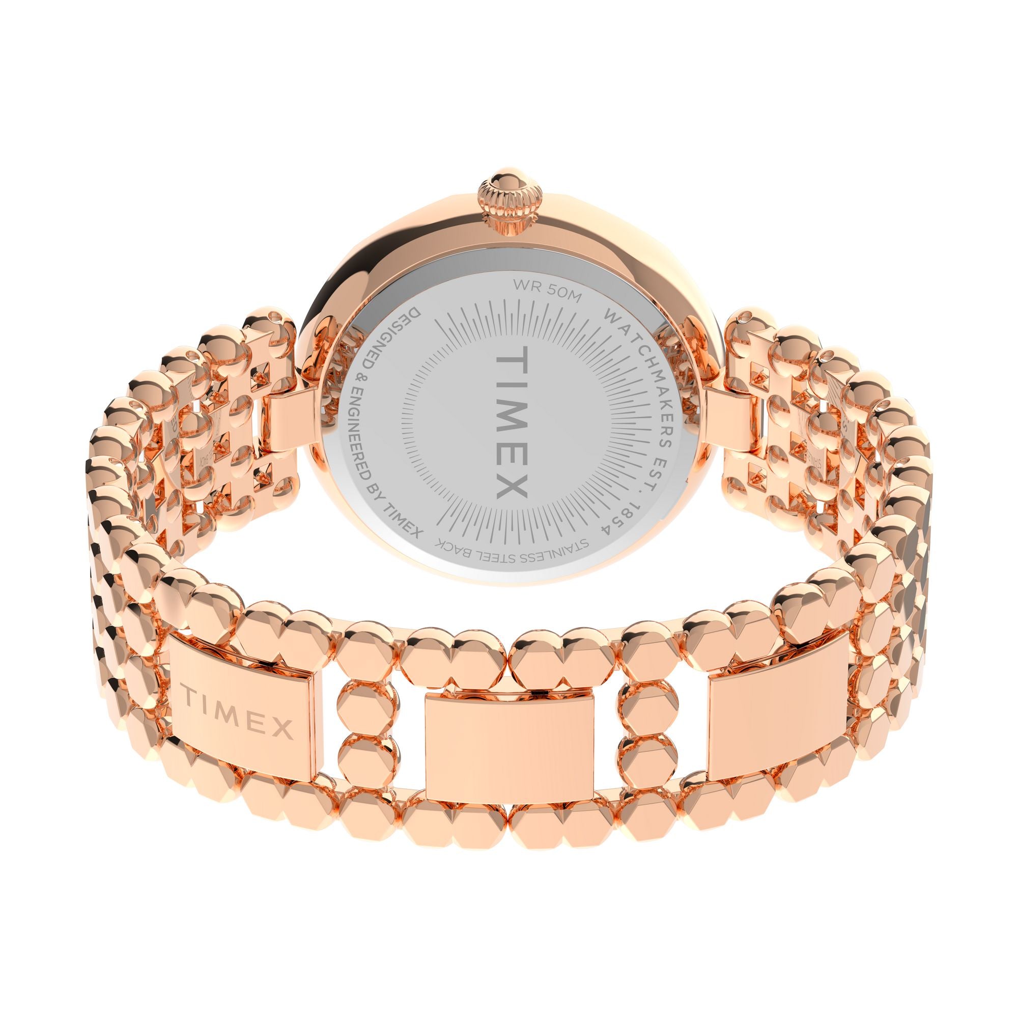 Timex Trend Pink Round Quartz Women Watch