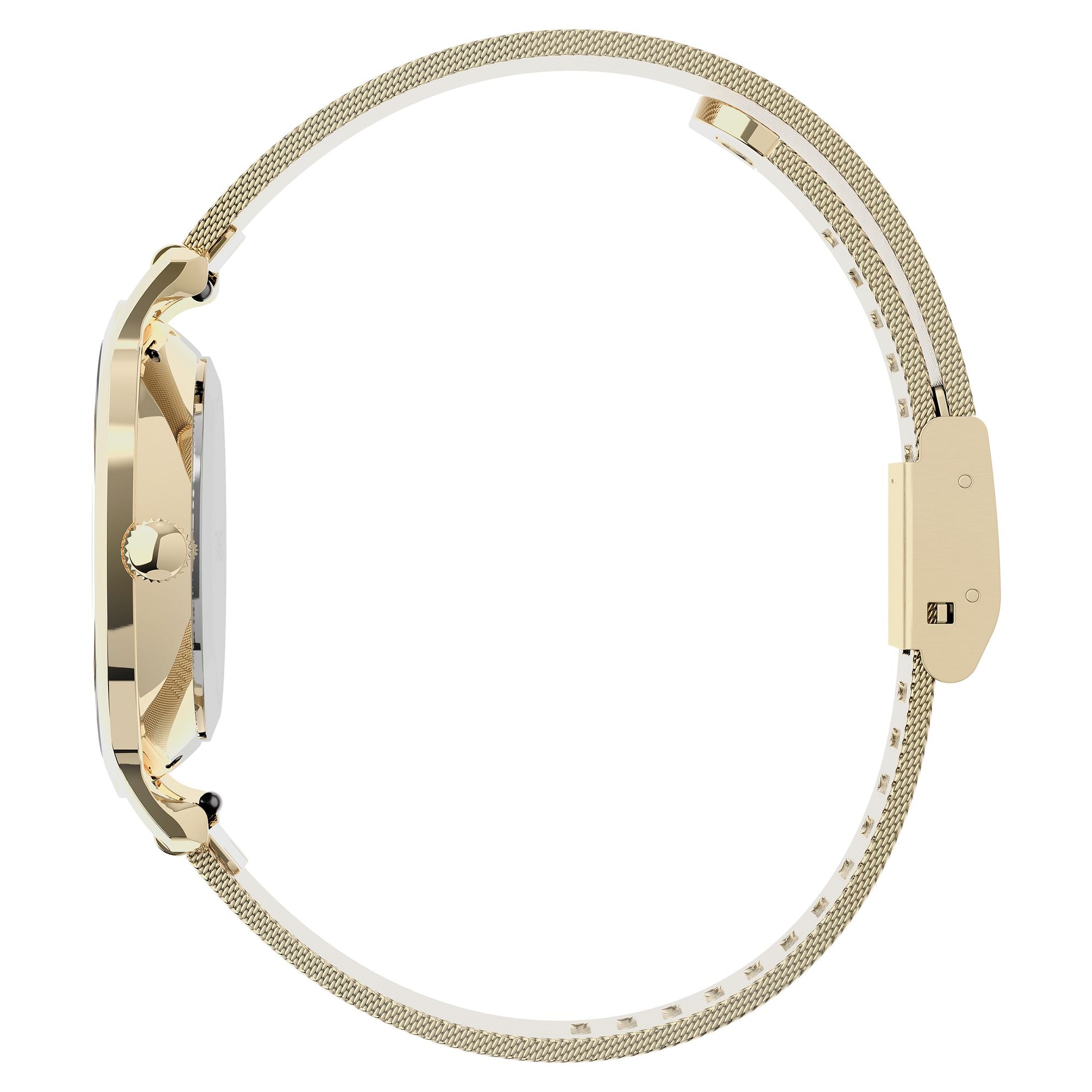 Timex Transcend White Round Quartz Women Watch Watch Timex
