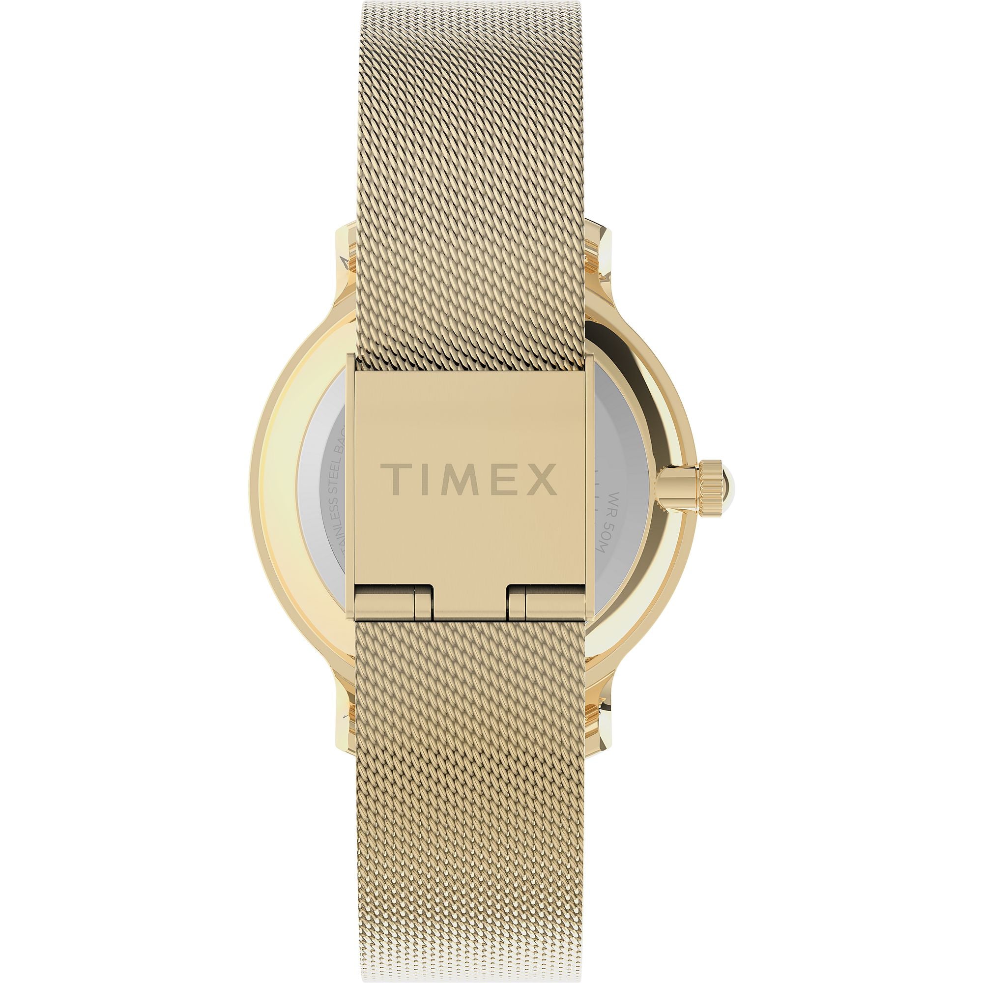 Timex Transcend White Round Quartz Women Watch