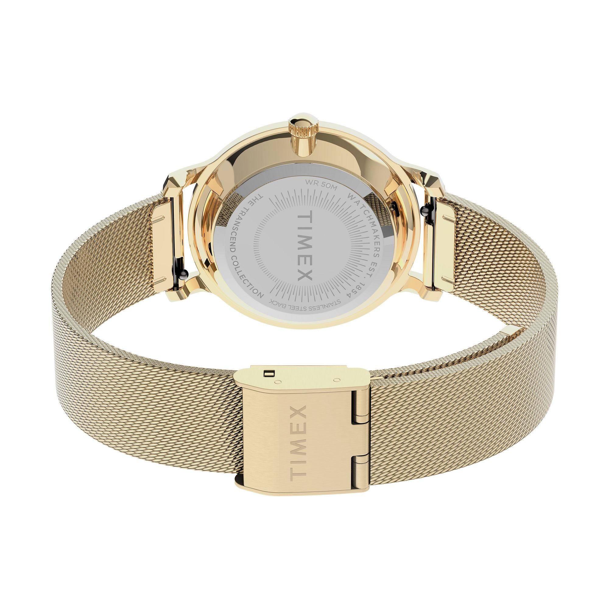Timex Transcend White Round Quartz Women Watch