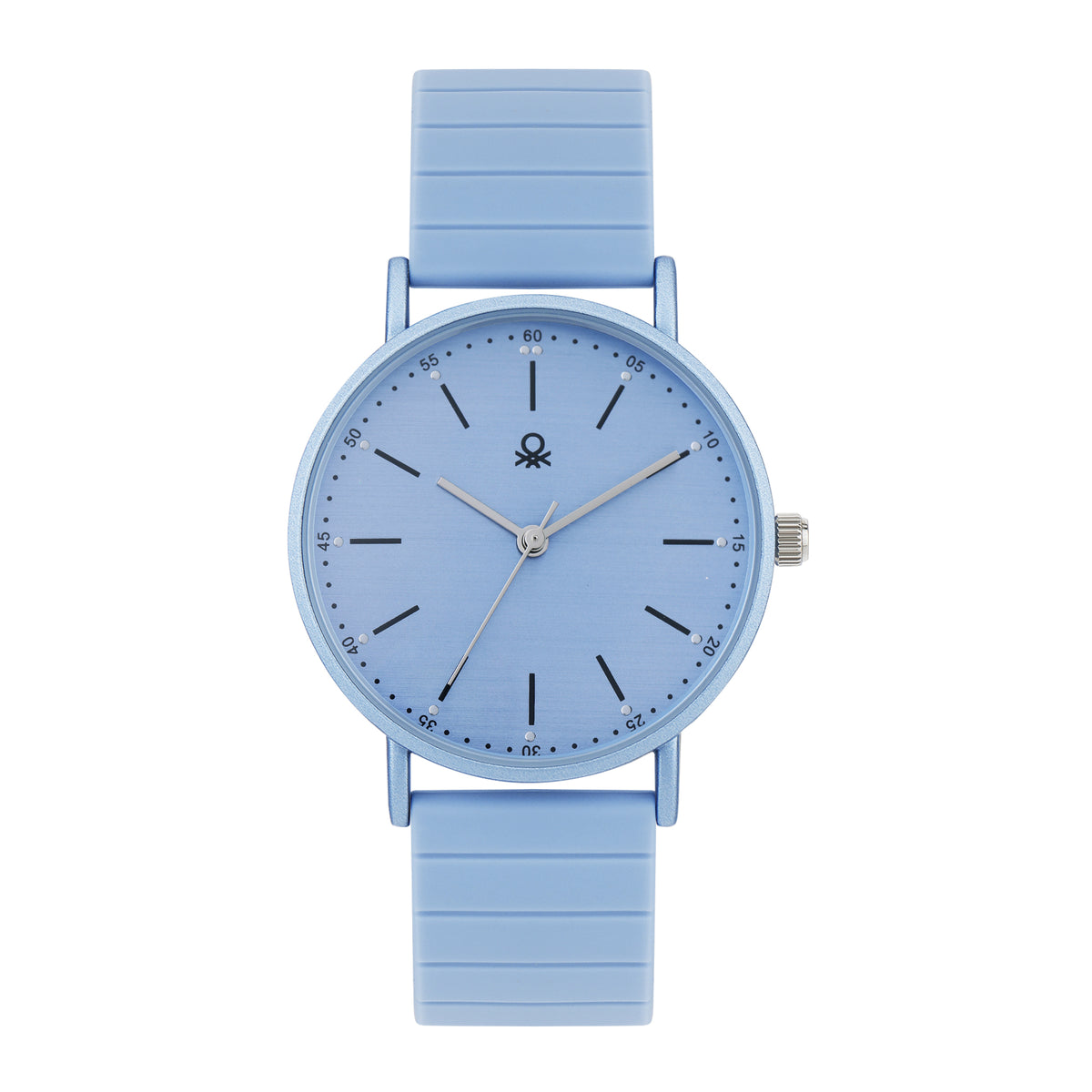 United Colors Of Benetton Iconic Blue Round Quartz Women Watch