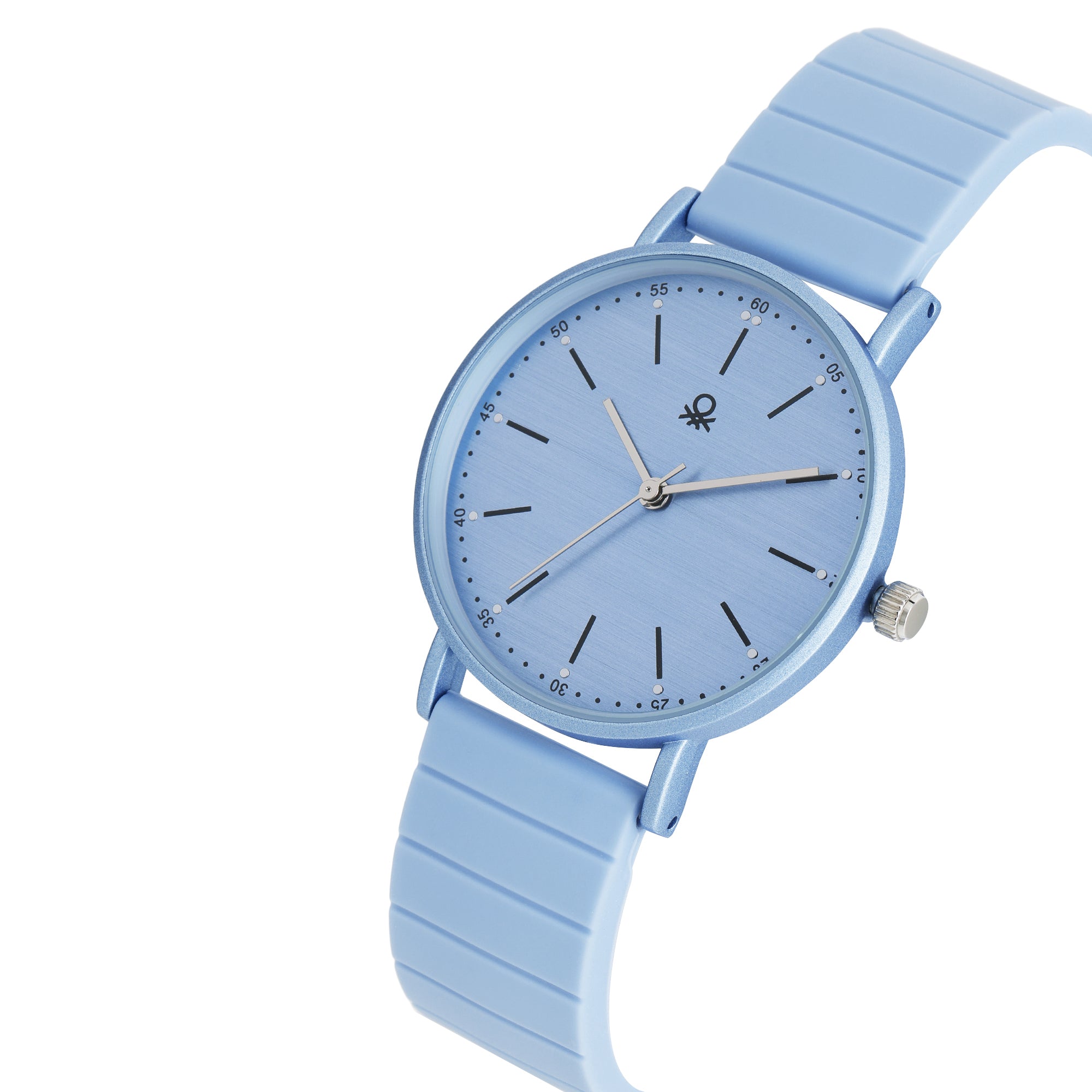 United Colors Of Benetton Iconic Blue Round Quartz Women Watch