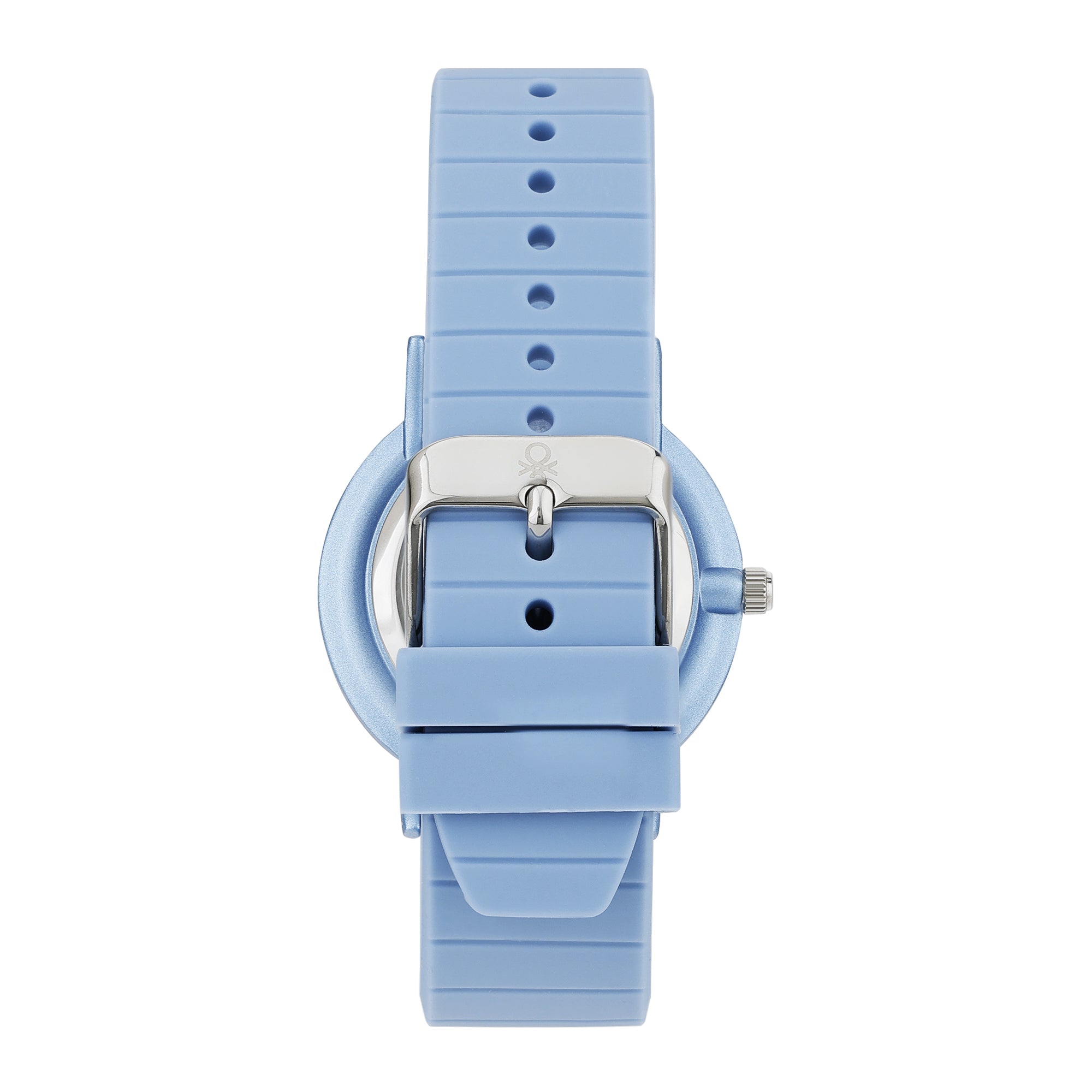 United Colors Of Benetton Iconic Blue Round Quartz Women Watch