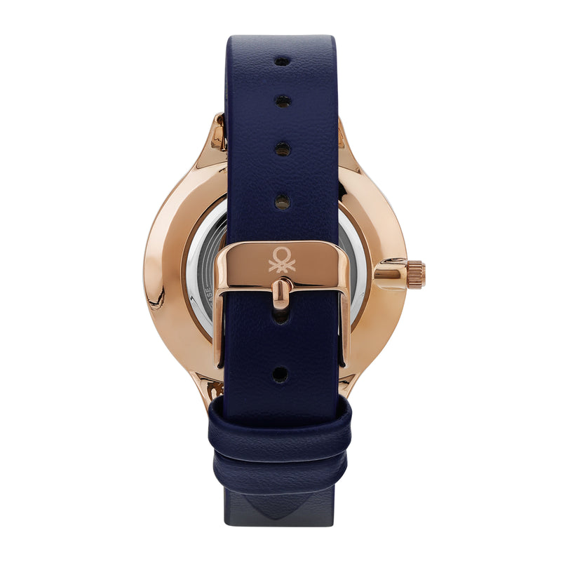 United Colors Of Benetton Iconic Two Tone Round Quartz Women Watch Watch United Colors Of Benetton