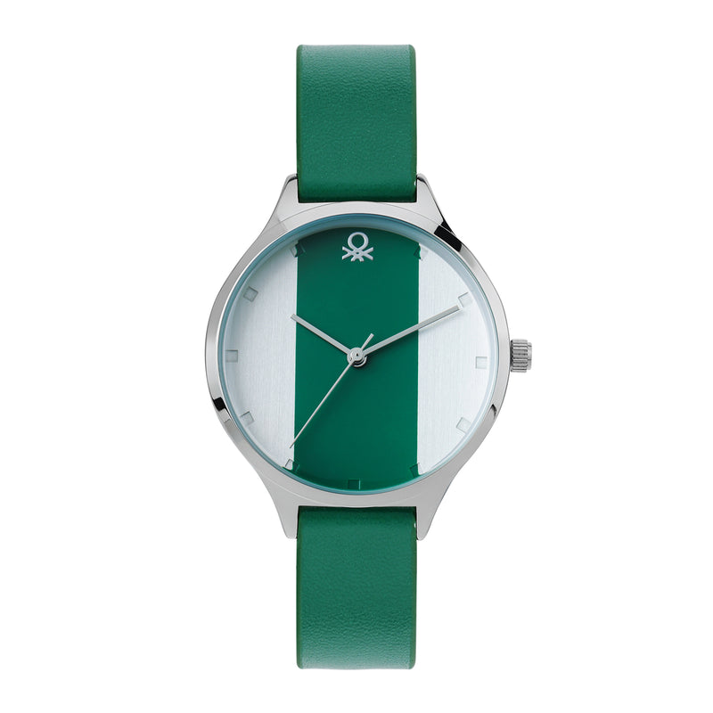 United Colors Of Benetton Iconic Two Tone Round Quartz Women Watch Watch United Colors Of Benetton