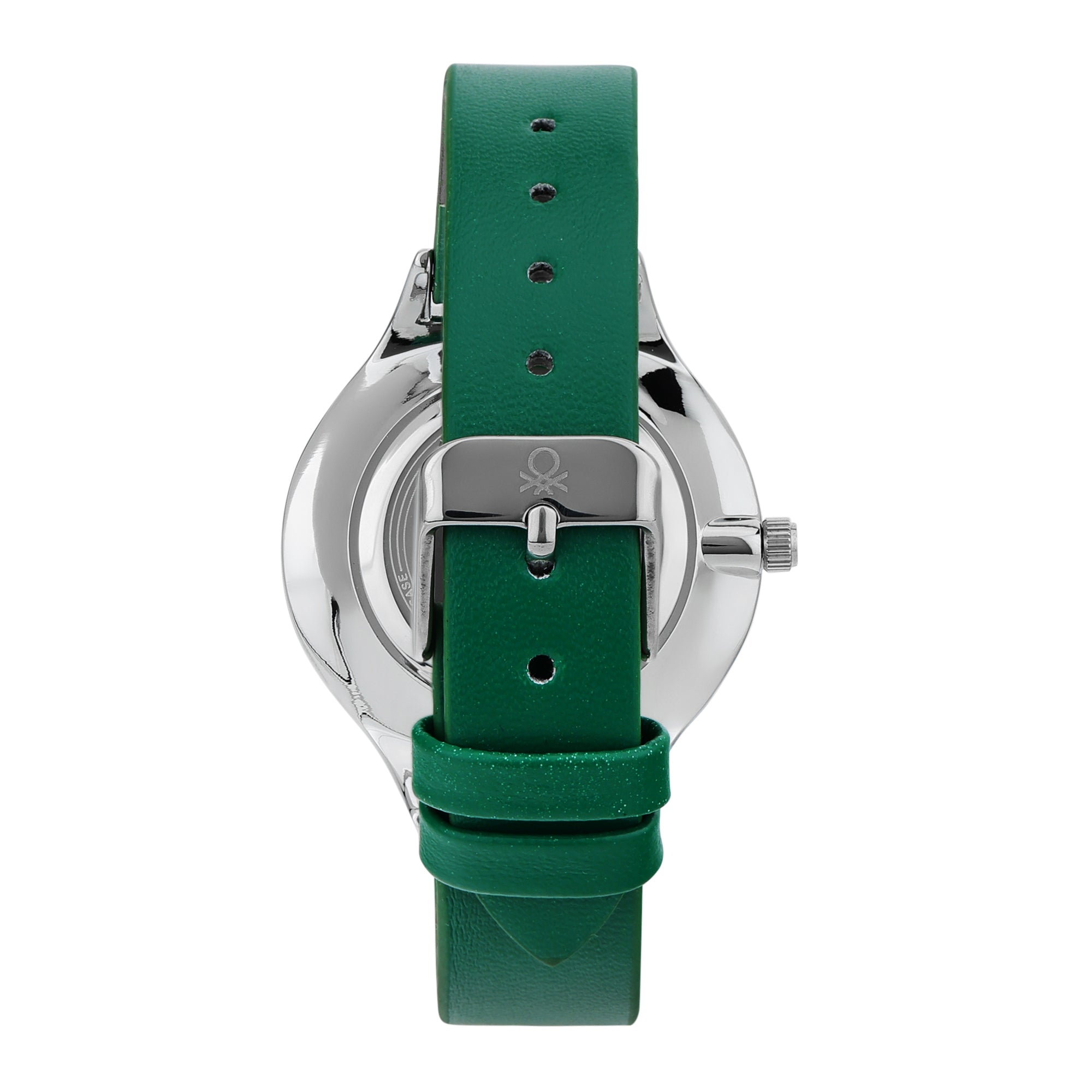 United Colors Of Benetton Iconic Two Tone Round Quartz Women Watch