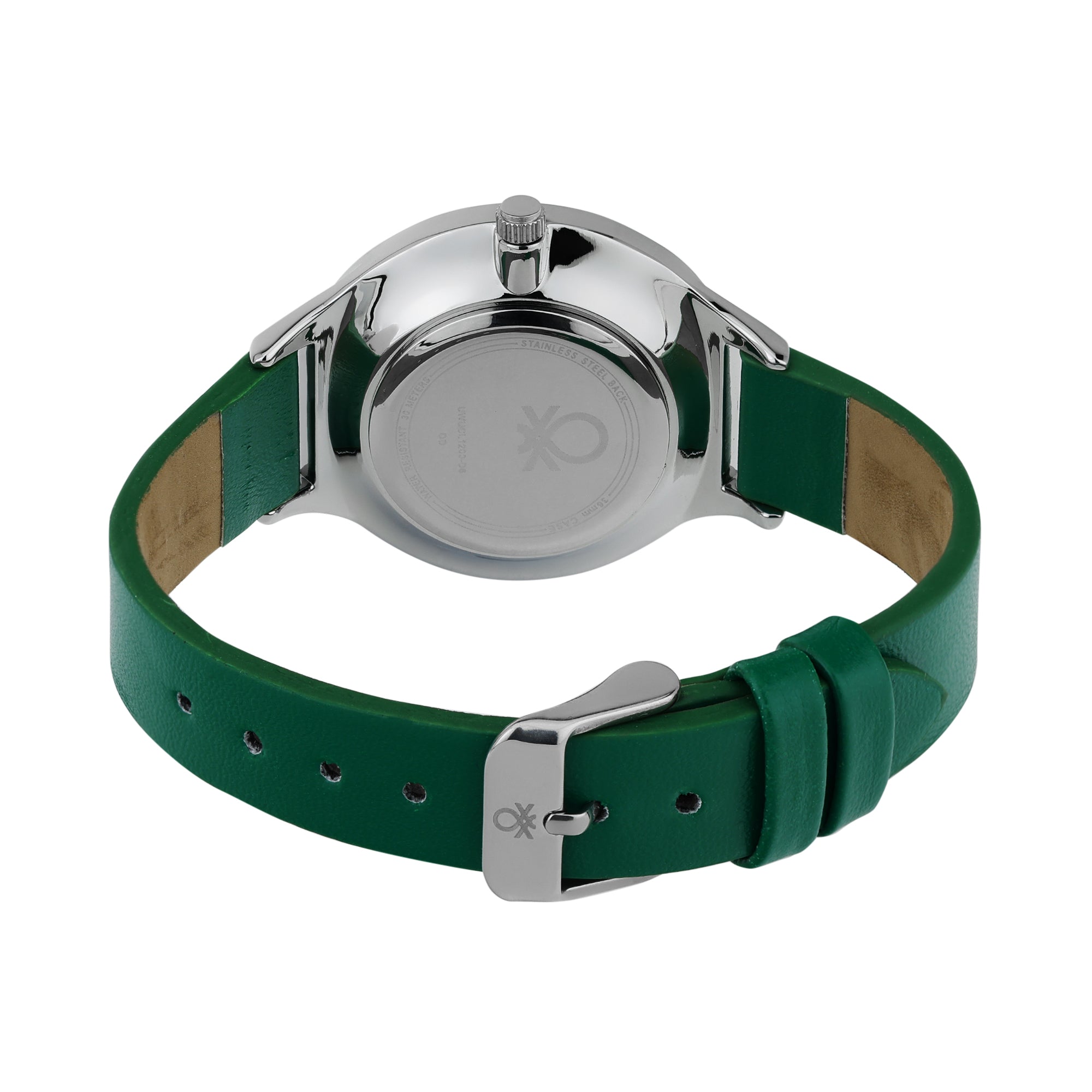 United Colors Of Benetton Iconic Two Tone Round Quartz Women Watch