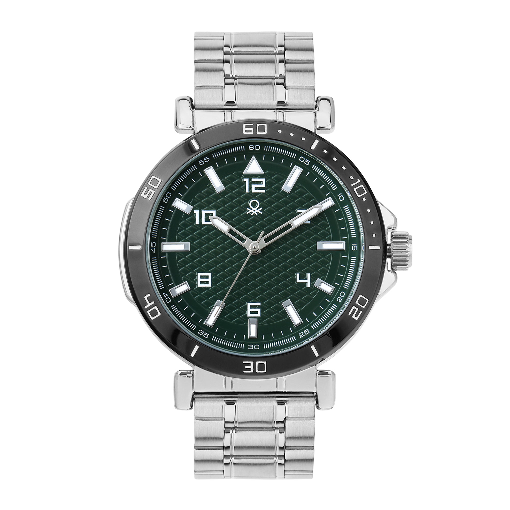 United Colors Of Benetton UWUCG2502 Green Men 43 mm Round Watch