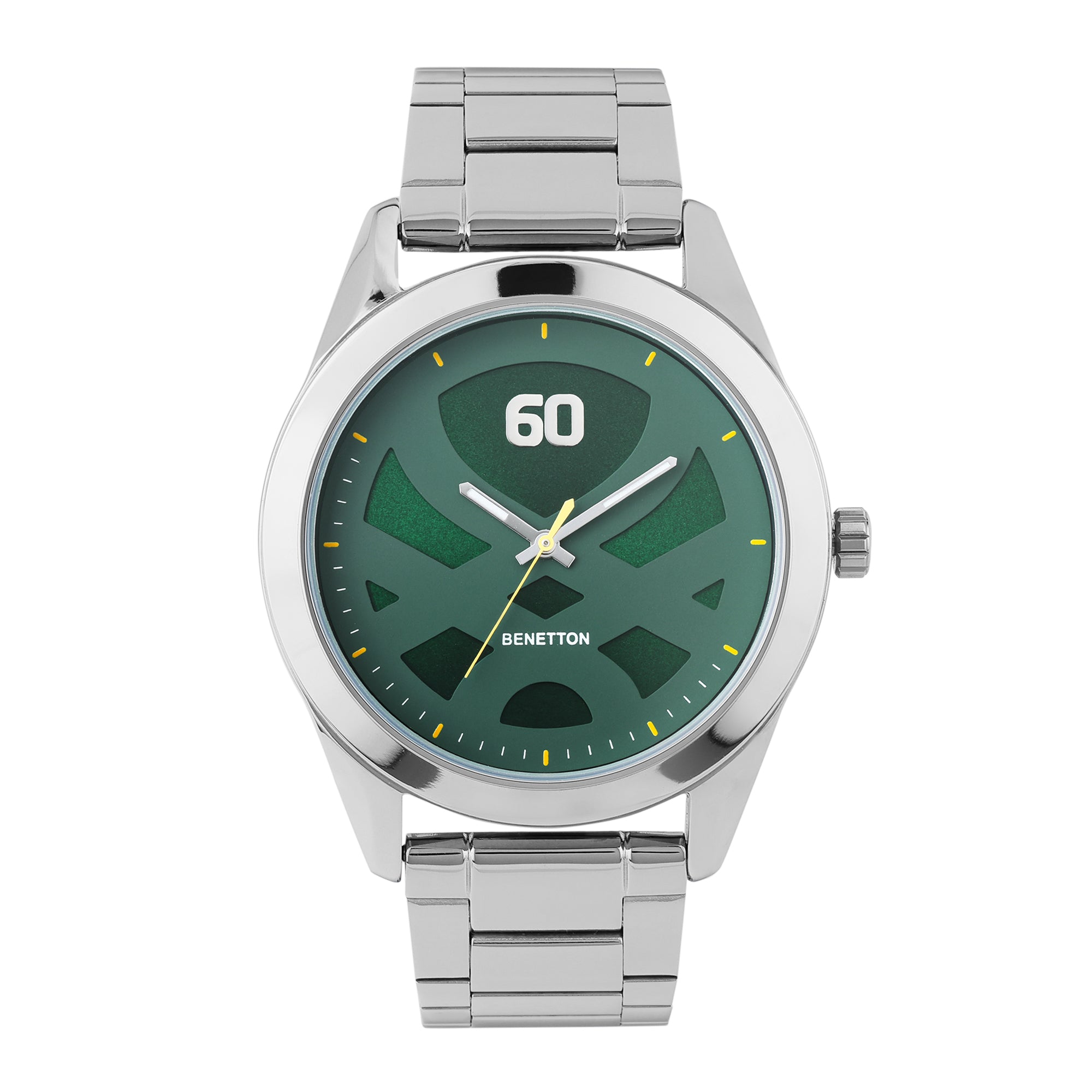 United Colors Of Benetton Iconic Green Round Quartz Men Watch