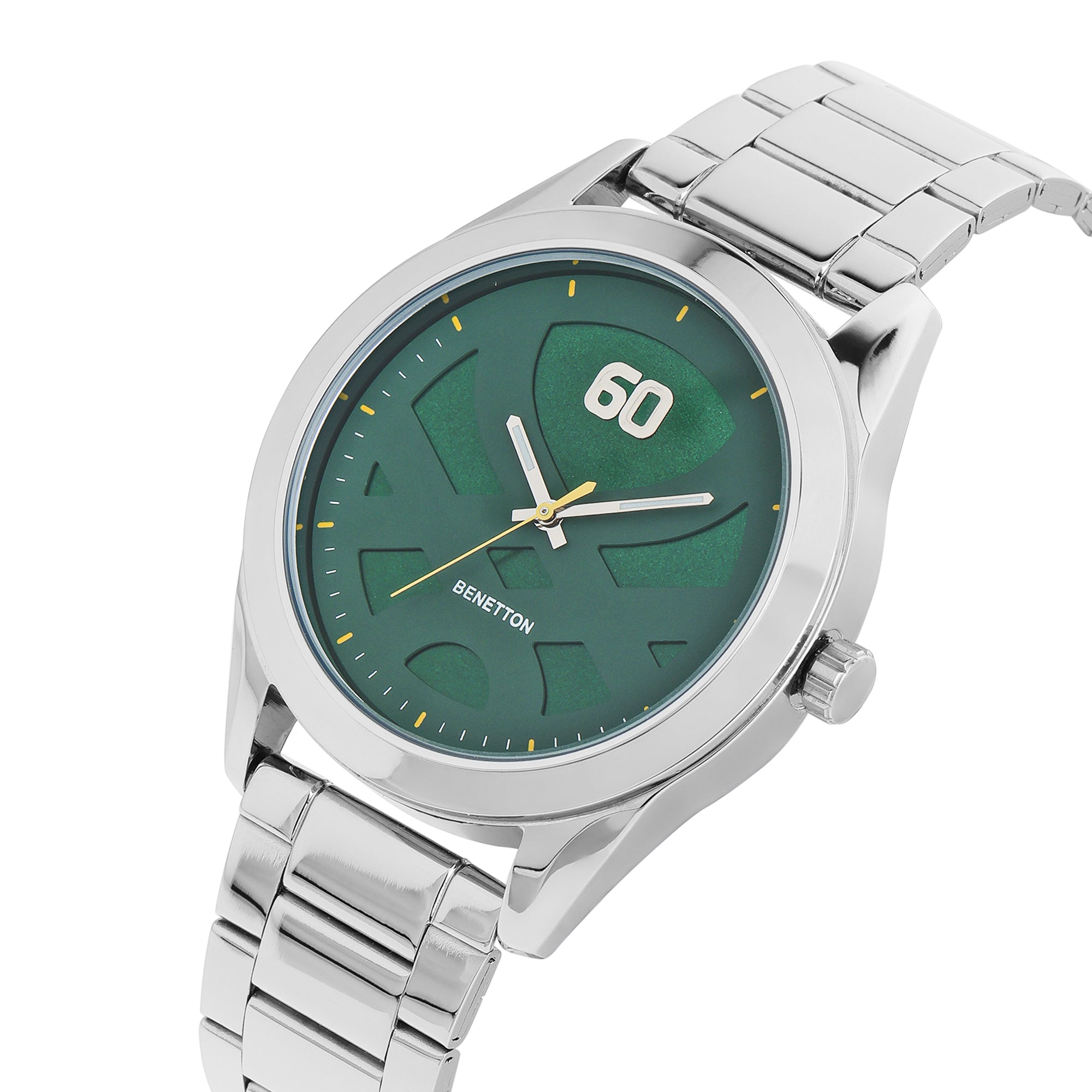 United Colors Of Benetton Iconic Green Round Quartz Men Watch