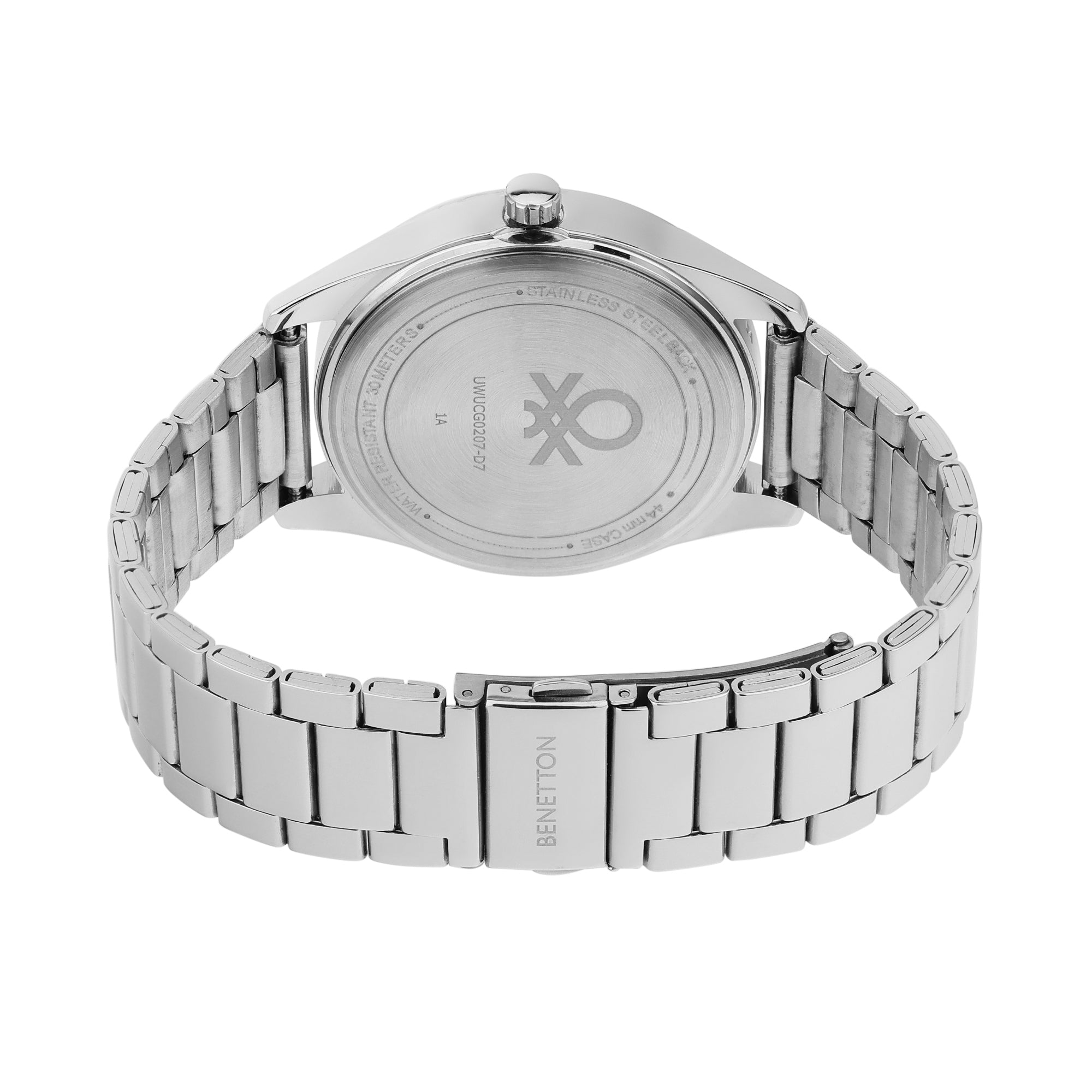 United Colors Of Benetton Iconic Blue Round Quartz Men Watch