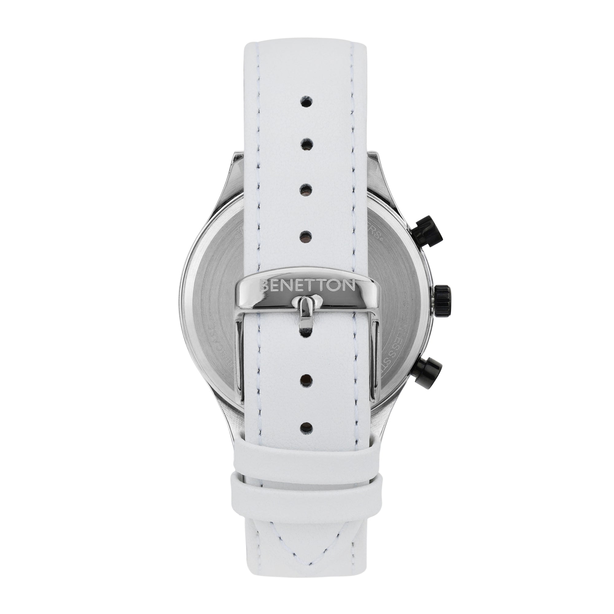 United Colors Of Benetton Iconic Two Tone Round Quartz Men Watch