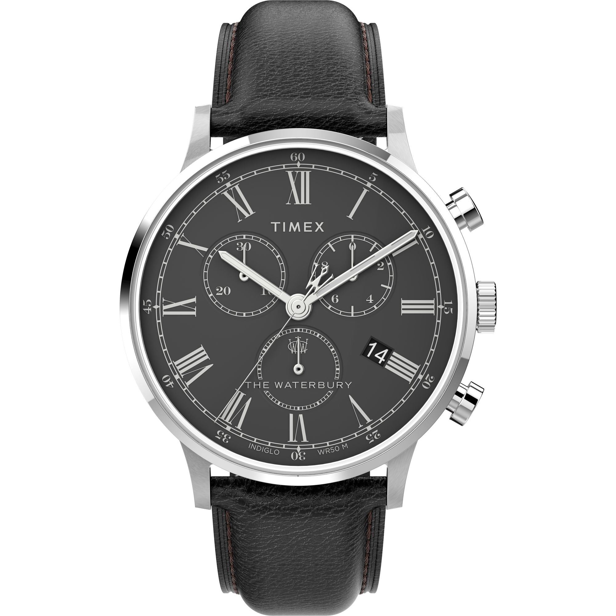 Timex Waterbury Round 21mm White Dial Analog Men Watch - TW2U88300UJ