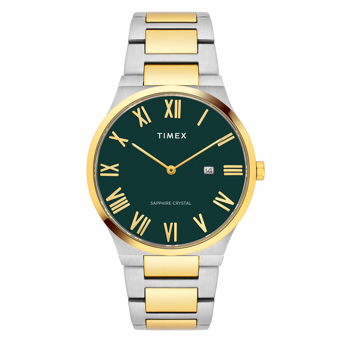 Timex Signio Round 21mm Green Dial Analog Men Watch - TWEG23609 Watch Timex