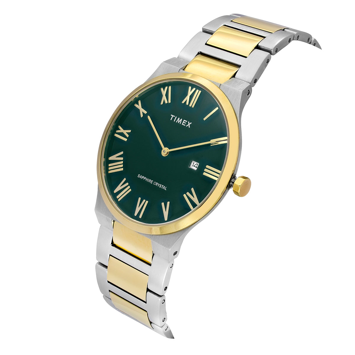 Timex Signio Round 21mm Green Dial Analog Men Watch - TWEG23609