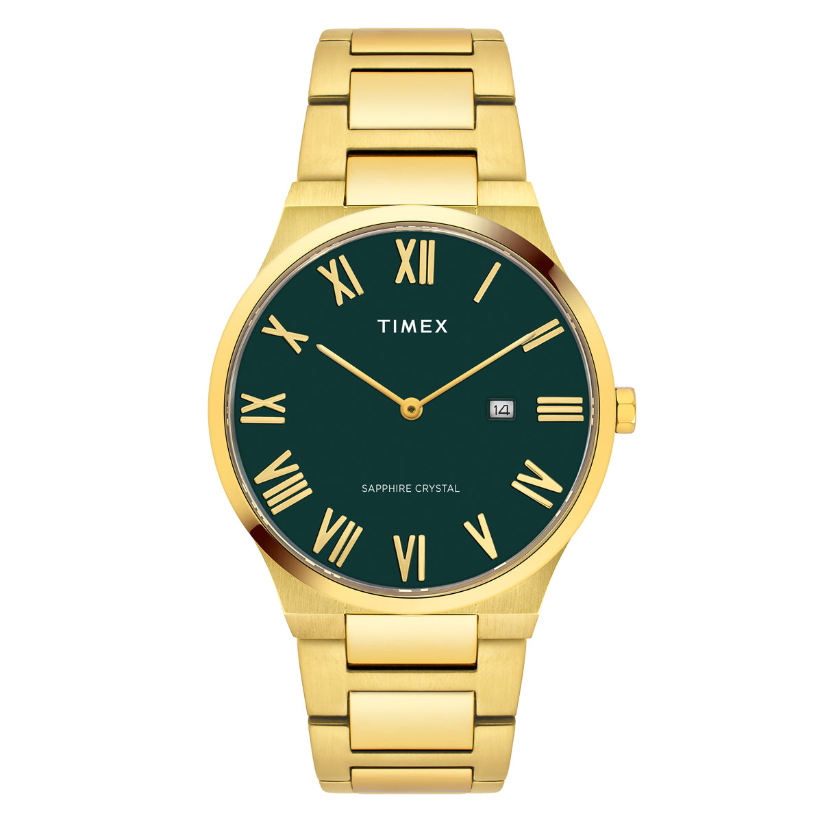Timex Signio Round 41mm Green Dial Analog Men Watch - TWEG23608
