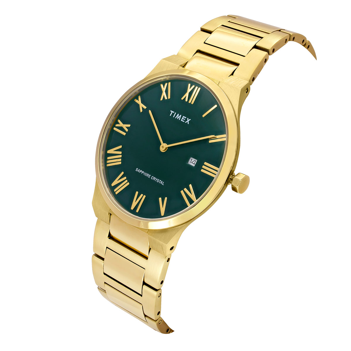 Timex Signio Round 41mm Green Dial Analog Men Watch - TWEG23608