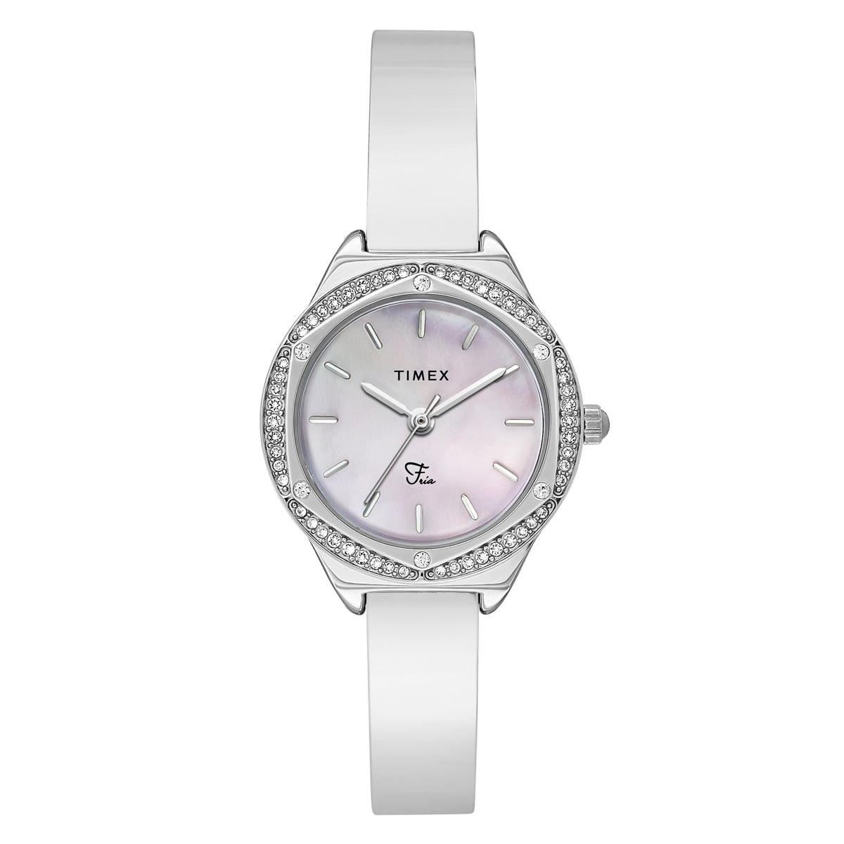 Timex Fria Round 28mm Pink Dial Analog Women Watch - TWEL24200 Watch Timex