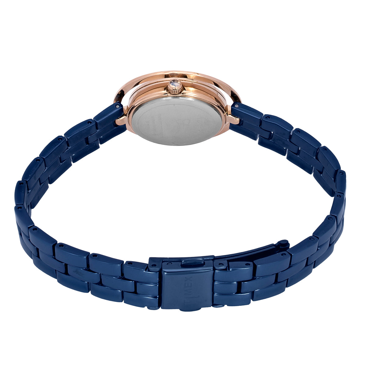 Timex Fria Round 21mm Blue Dial Analog Women Watch - TWEL24302