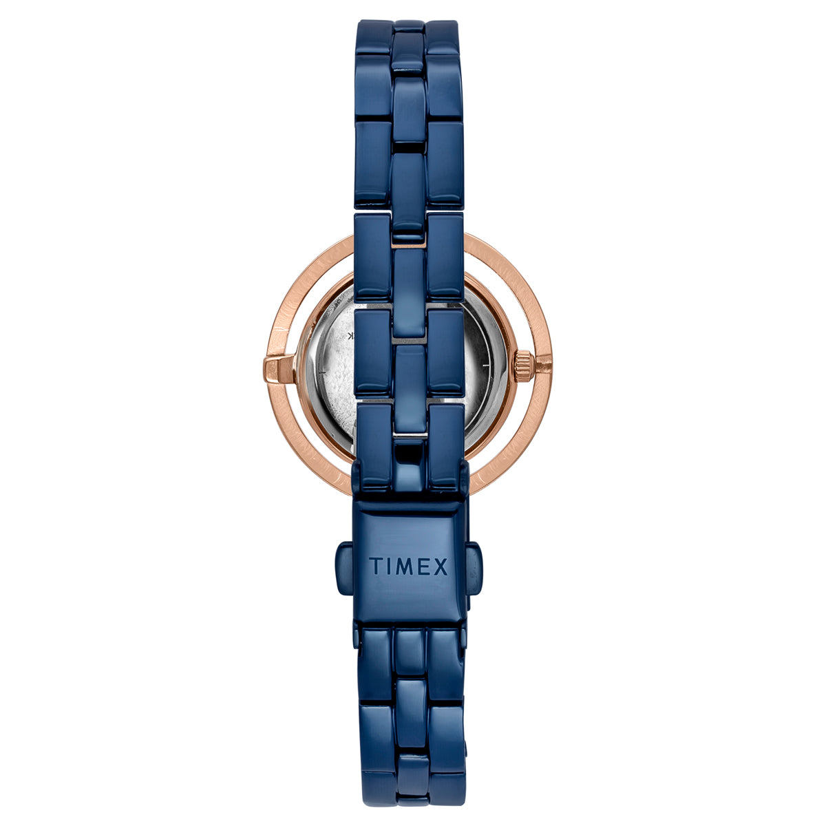 Timex Fria Round 21mm Blue Dial Analog Women Watch - TWEL24302 Watch Timex