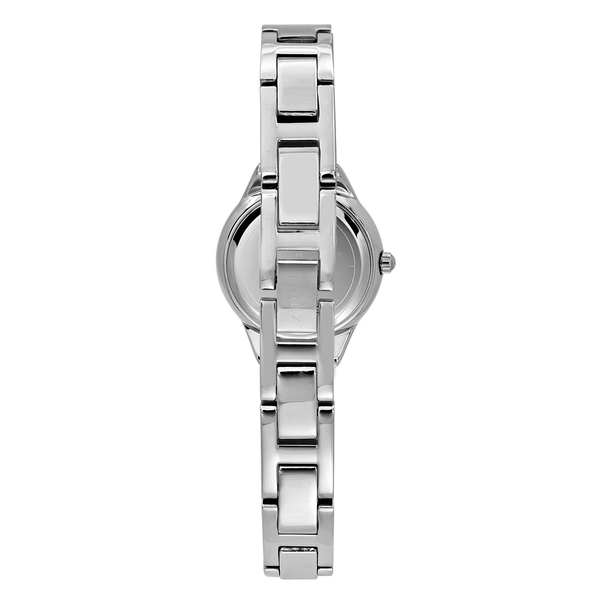 Timex Fria Round 28mm Pink Dial Analog Women Watch - TWEL24200