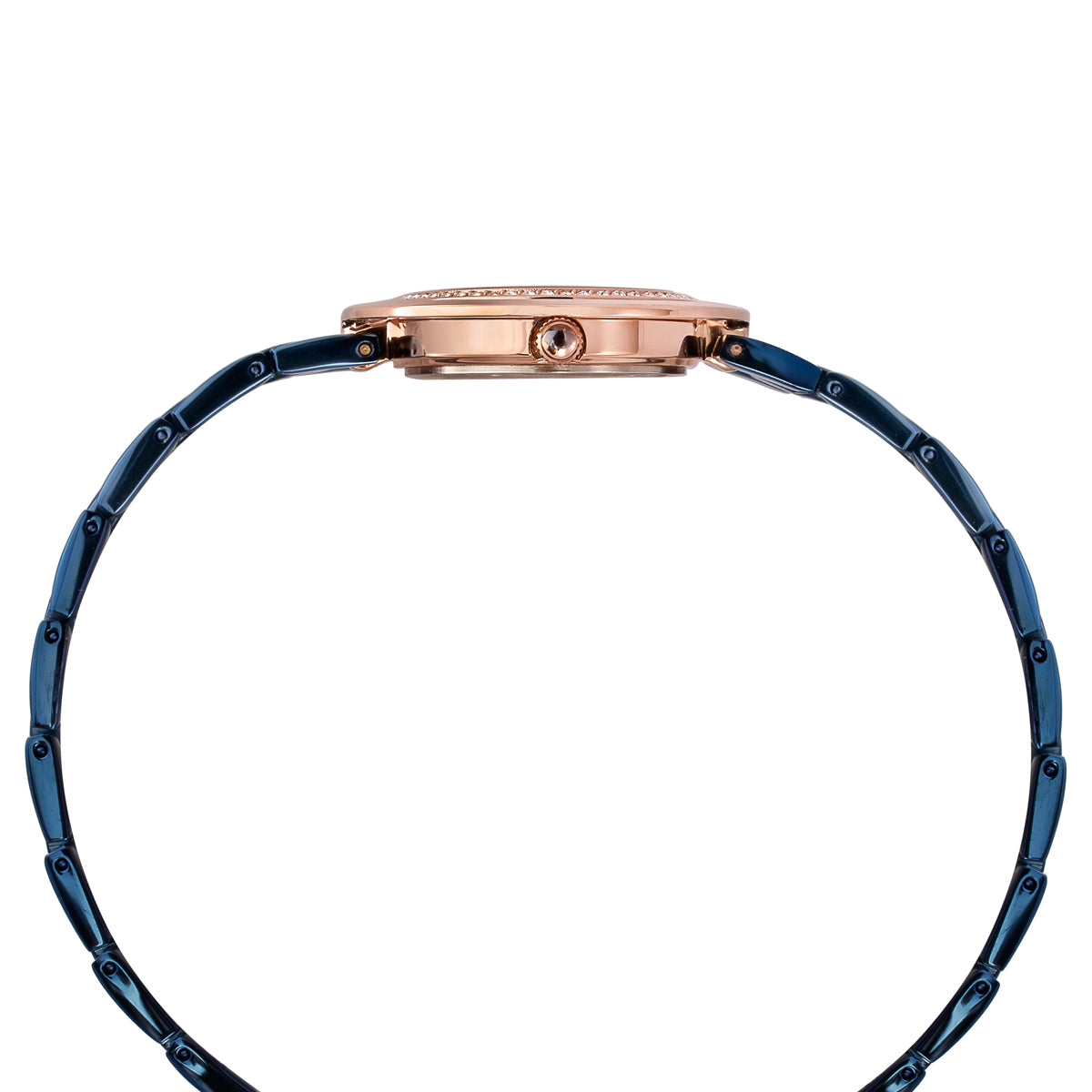 Timex Fria Round 21mm Blue Dial Analog Women Watch - TWEL24302
