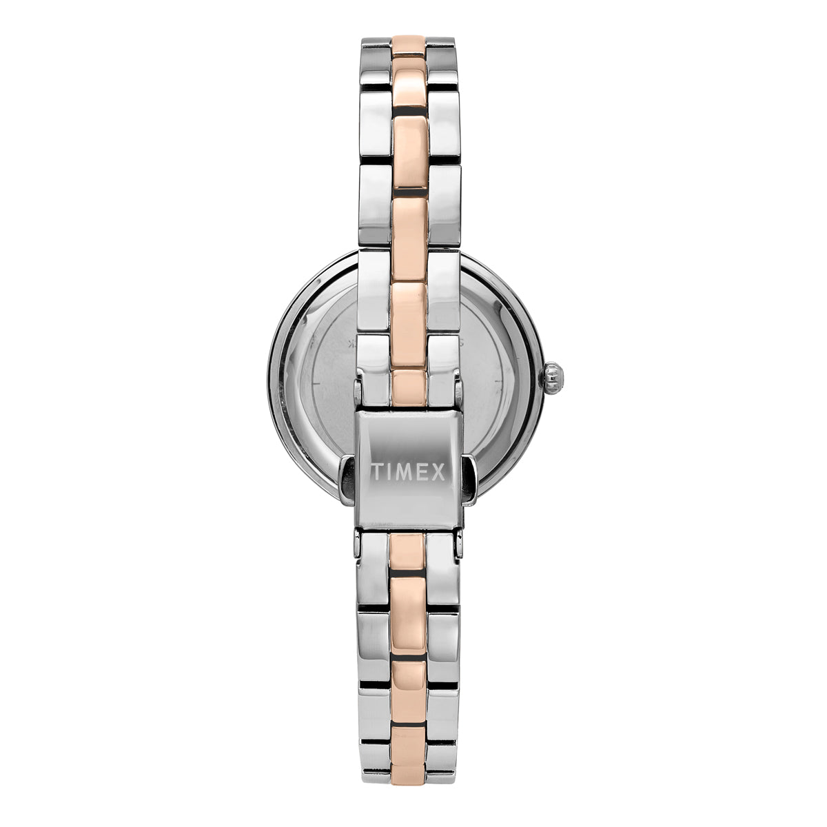 Timex Fria Round 21mm White Dial Analog Women Watch - TWEL24102 Watch Timex