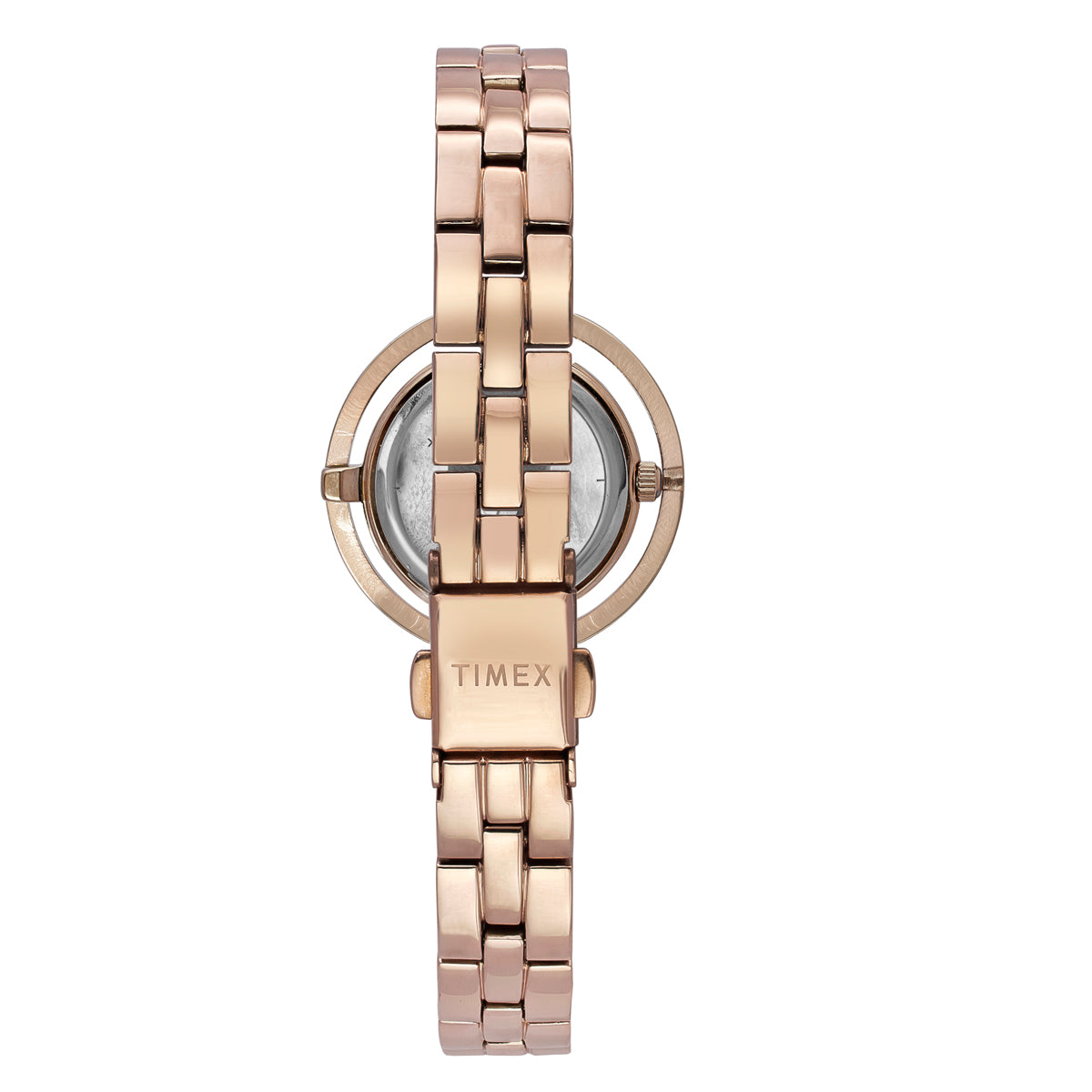 Timex Fria Round 21mm White Dial Analog Women Watch - TWEL24300 Watch Timex