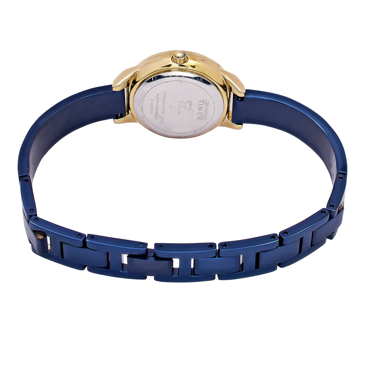 Timex Fria Round 28mm Blue Dial Analog Women Watch - TWEL24203