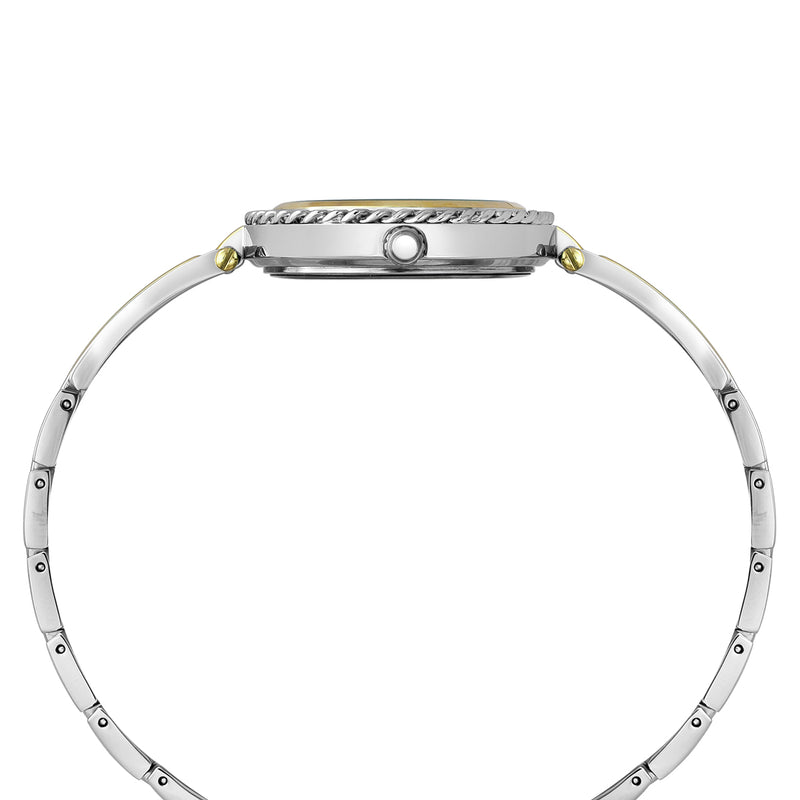 Timex Fria Round 21mm White Dial Analog Women Watch - TWEL24101 Watch Timex