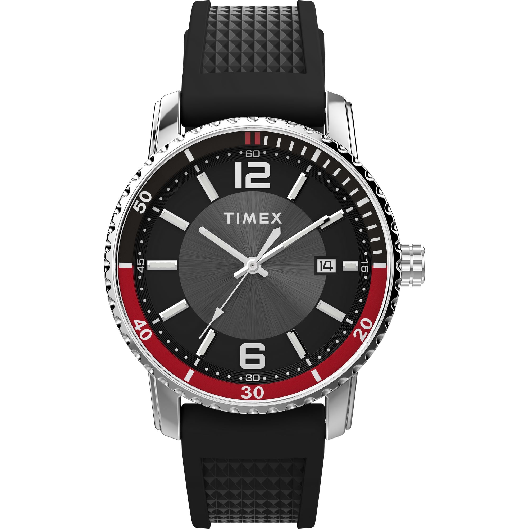 Timex Trend Round 21mm Black Dial Analog Men Watch - TW2W606007I Watch Timex