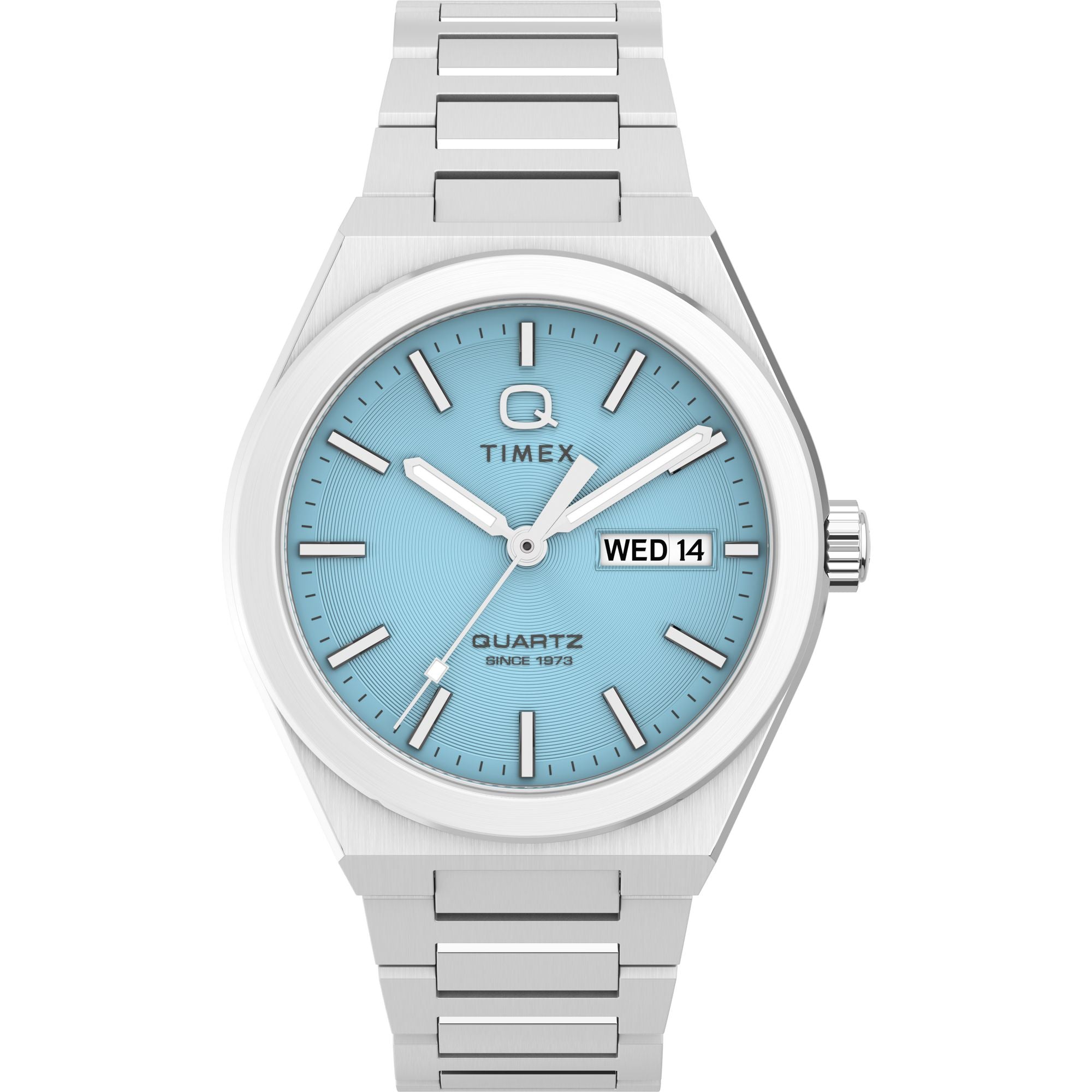 Timex Q Continental Round 21mm Blue Dial Analog Men Watch - TW2Y35200IK