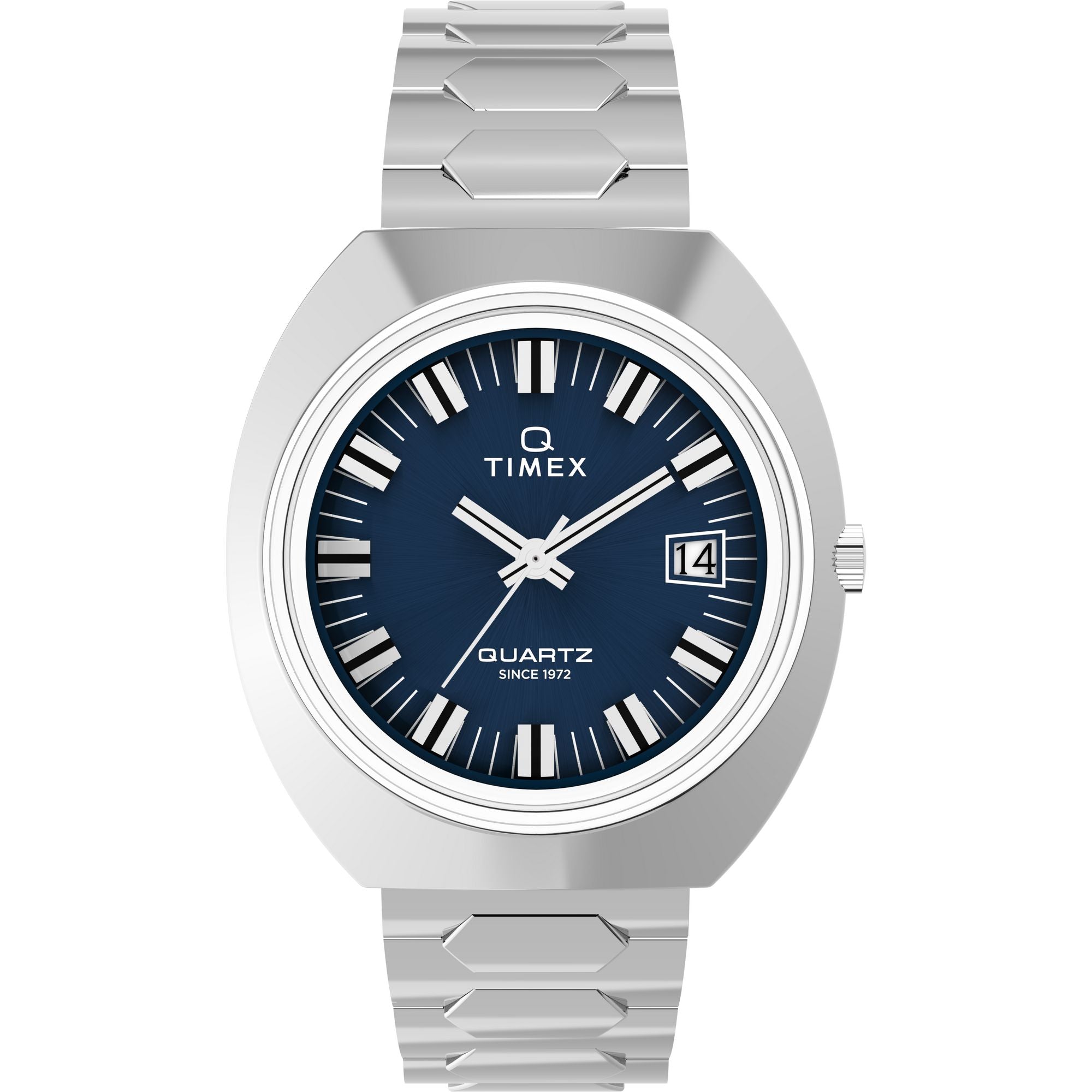 Timex Reissue Tonneau 21mm Blue Dial Analog Men Watch - TW2Y33100IK